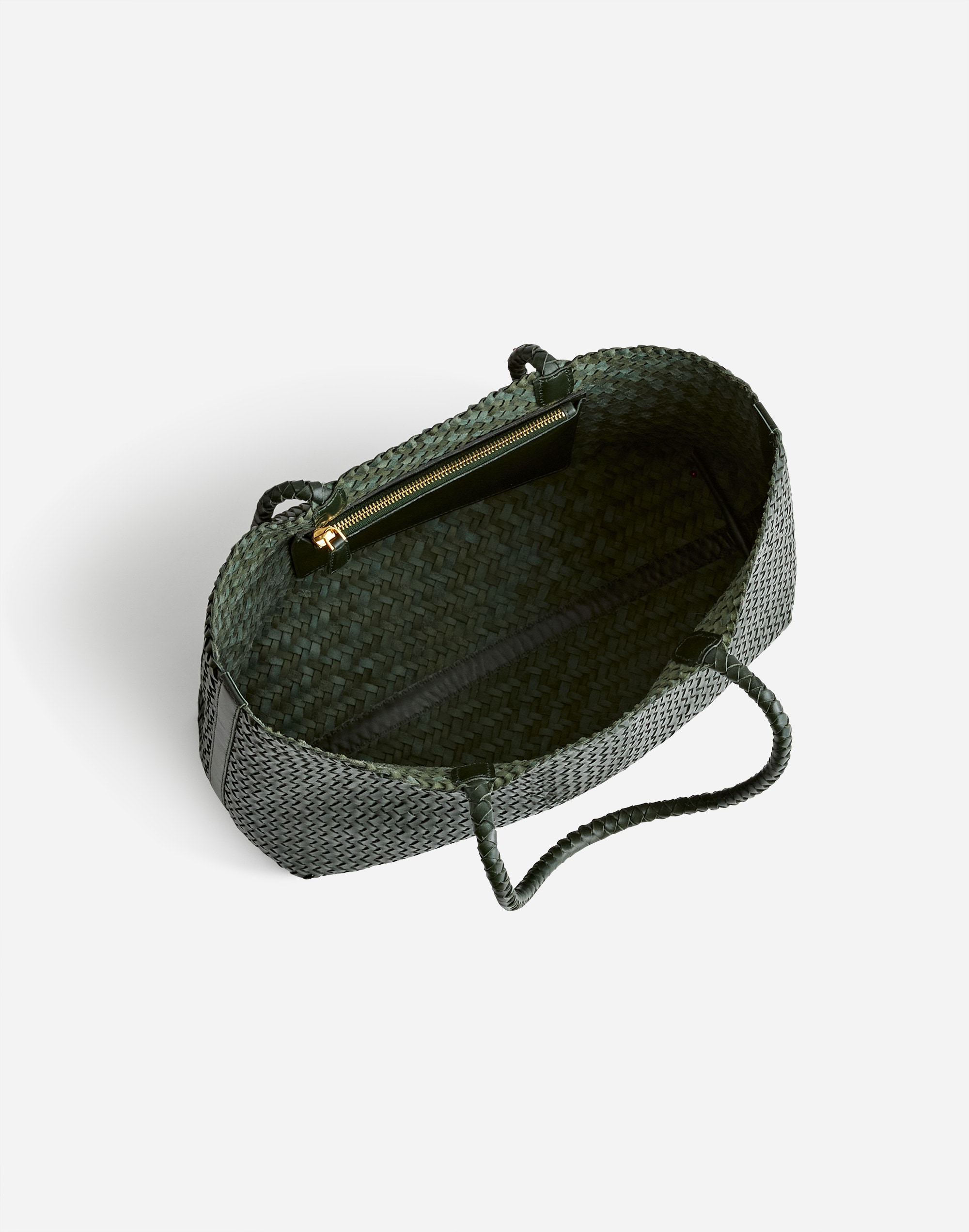 The Handwoven Leather Tote