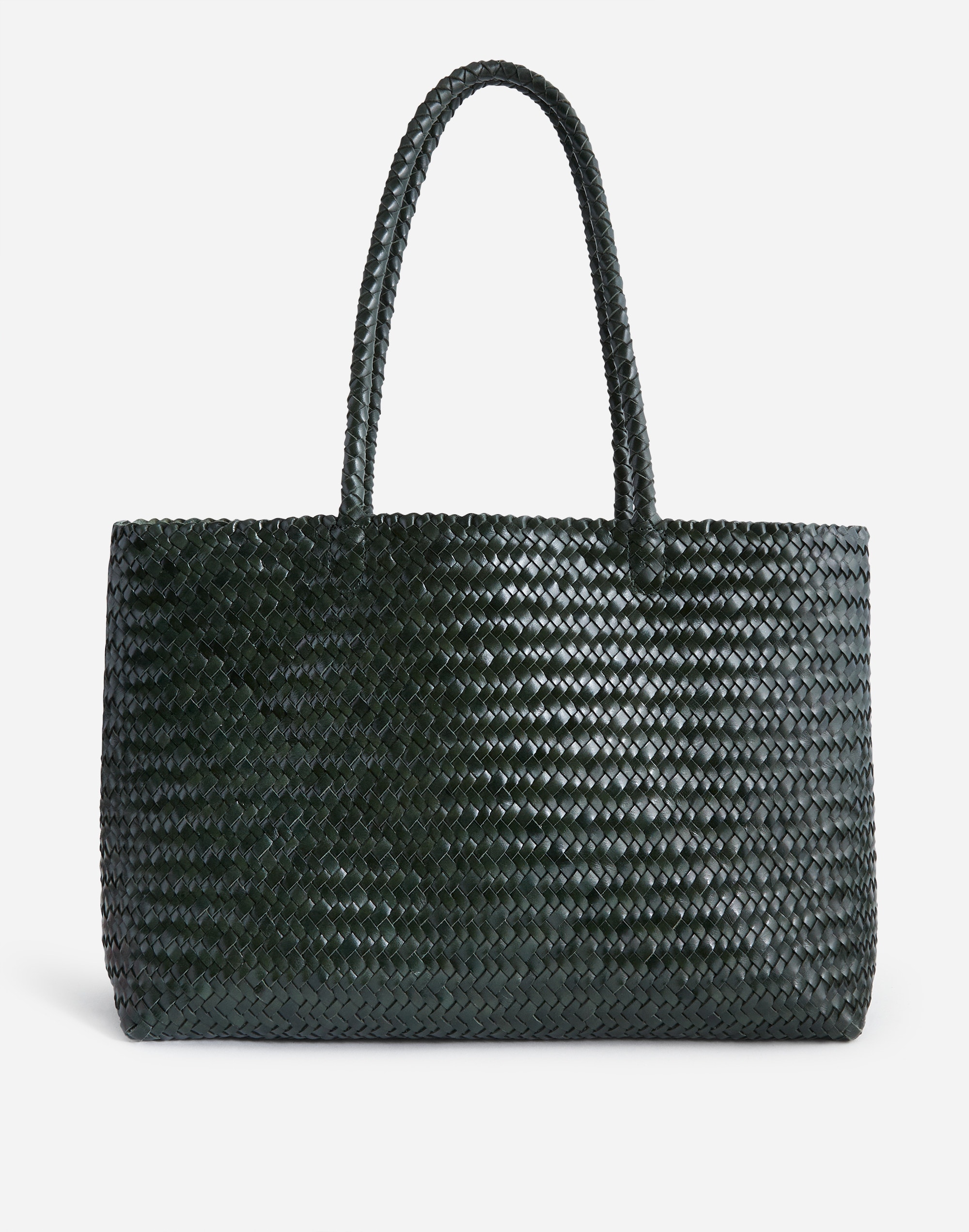 The Handwoven Leather Tote