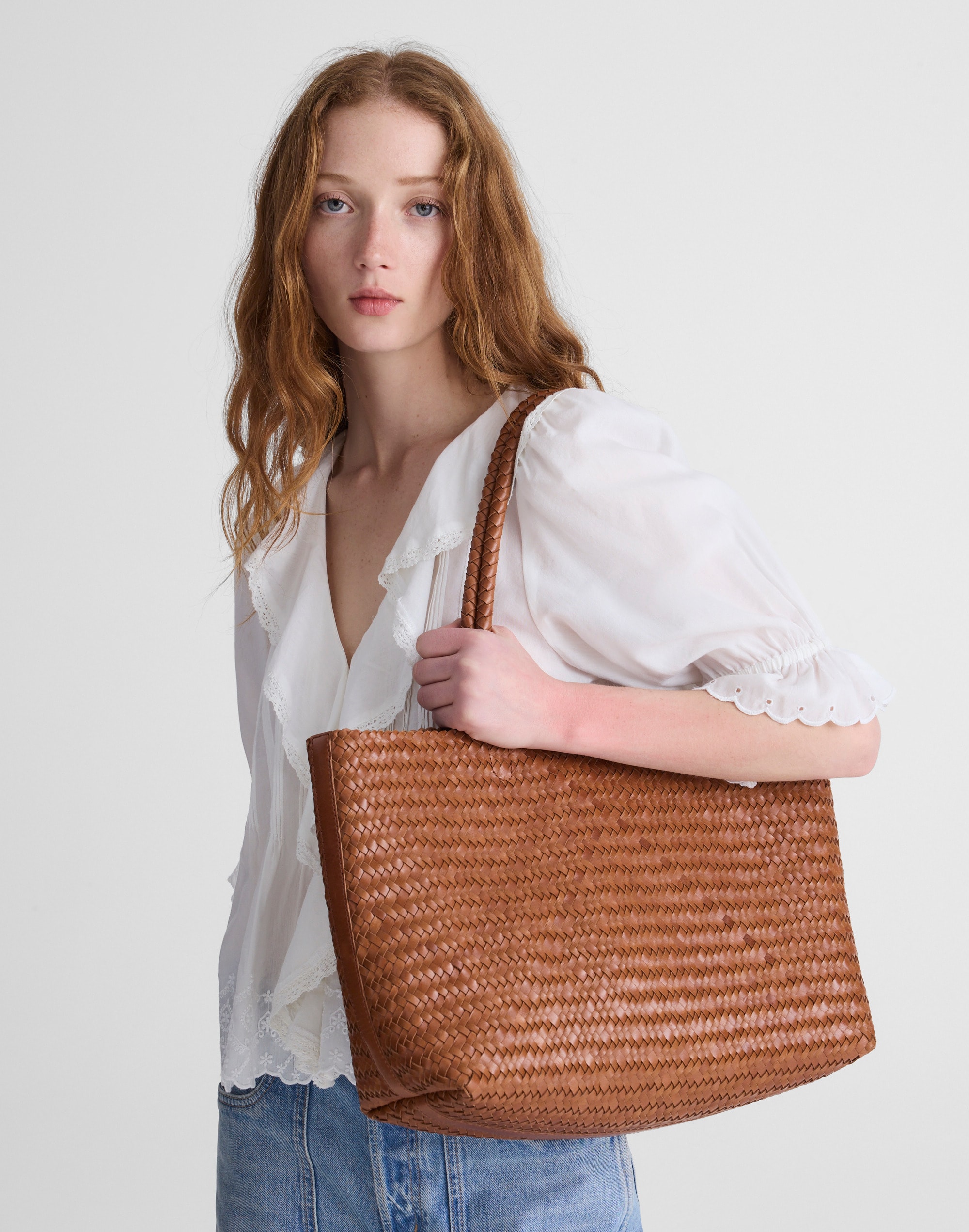 The Signature Woven Tote