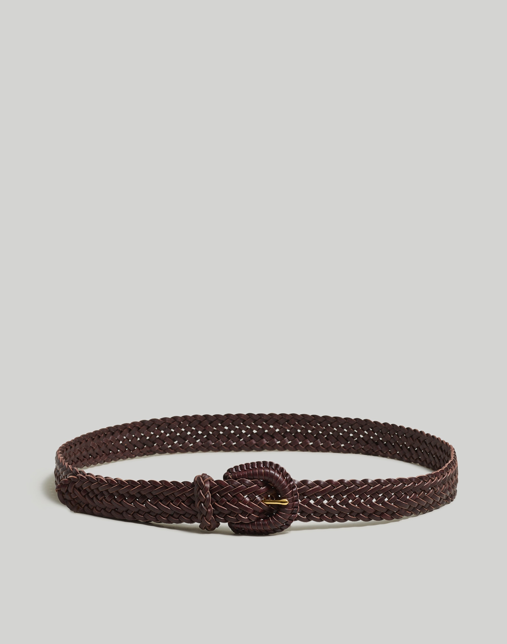 Woven Leather Belt