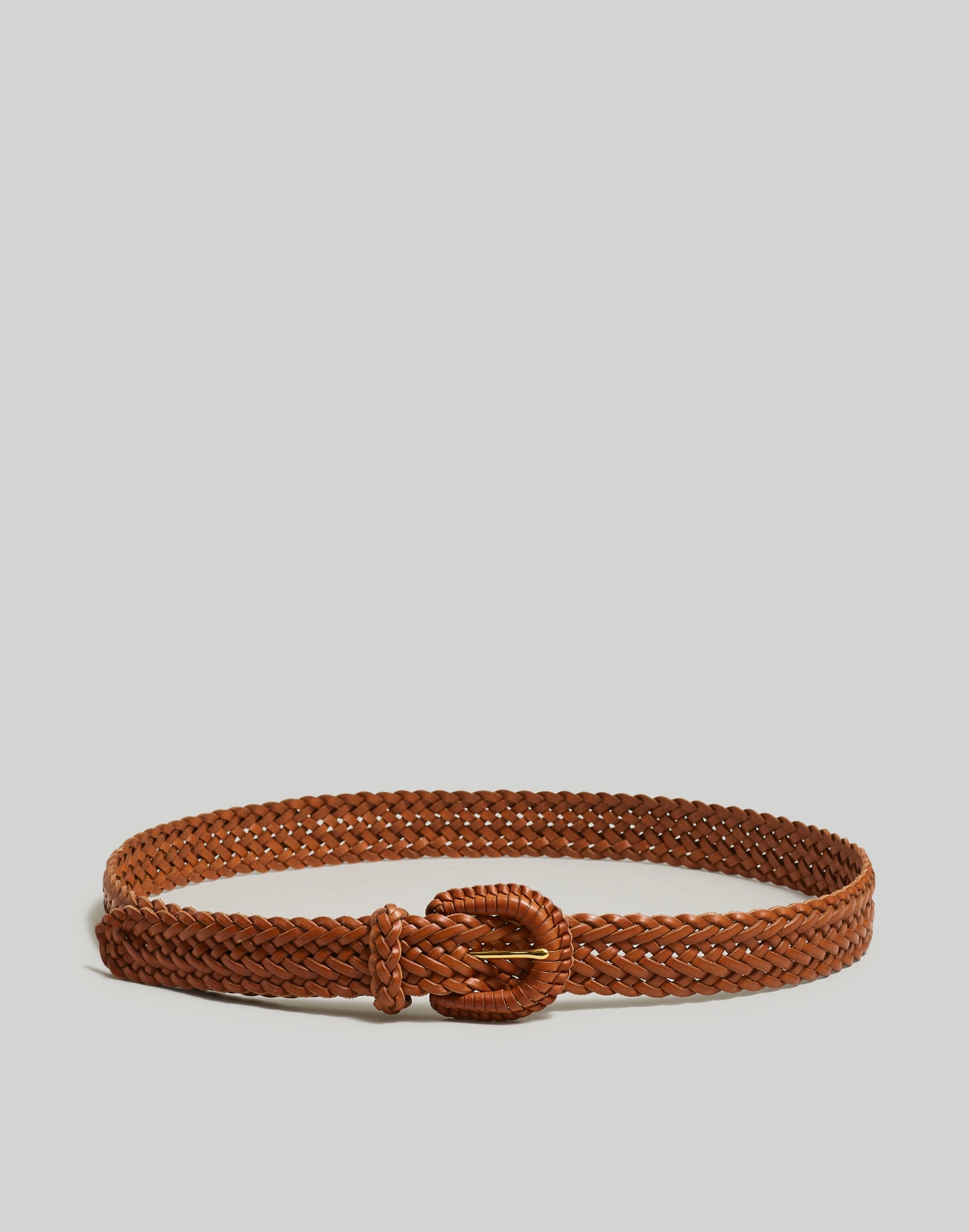Woven Leather Belt