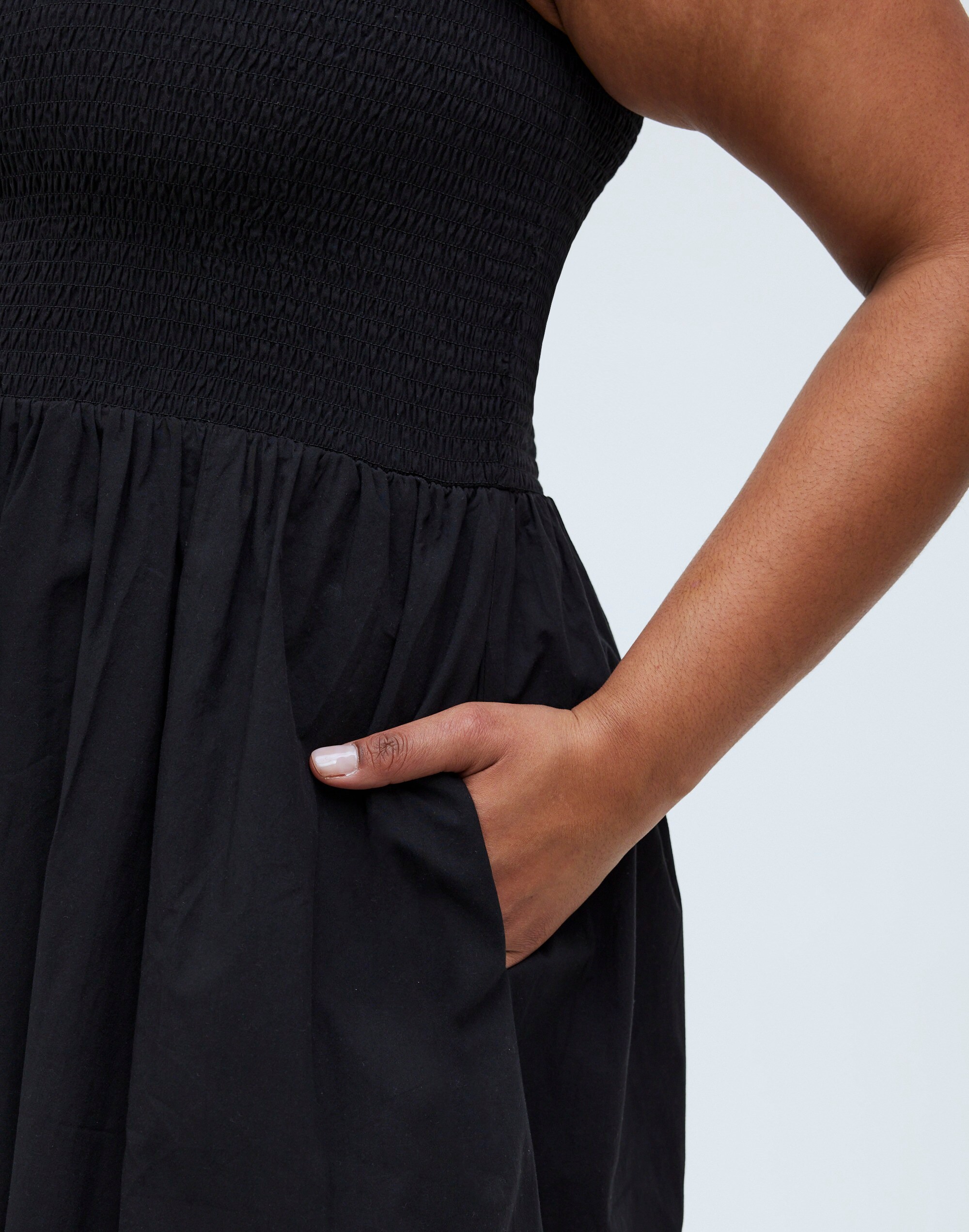 The Plus Melody Smocked Midi Dress