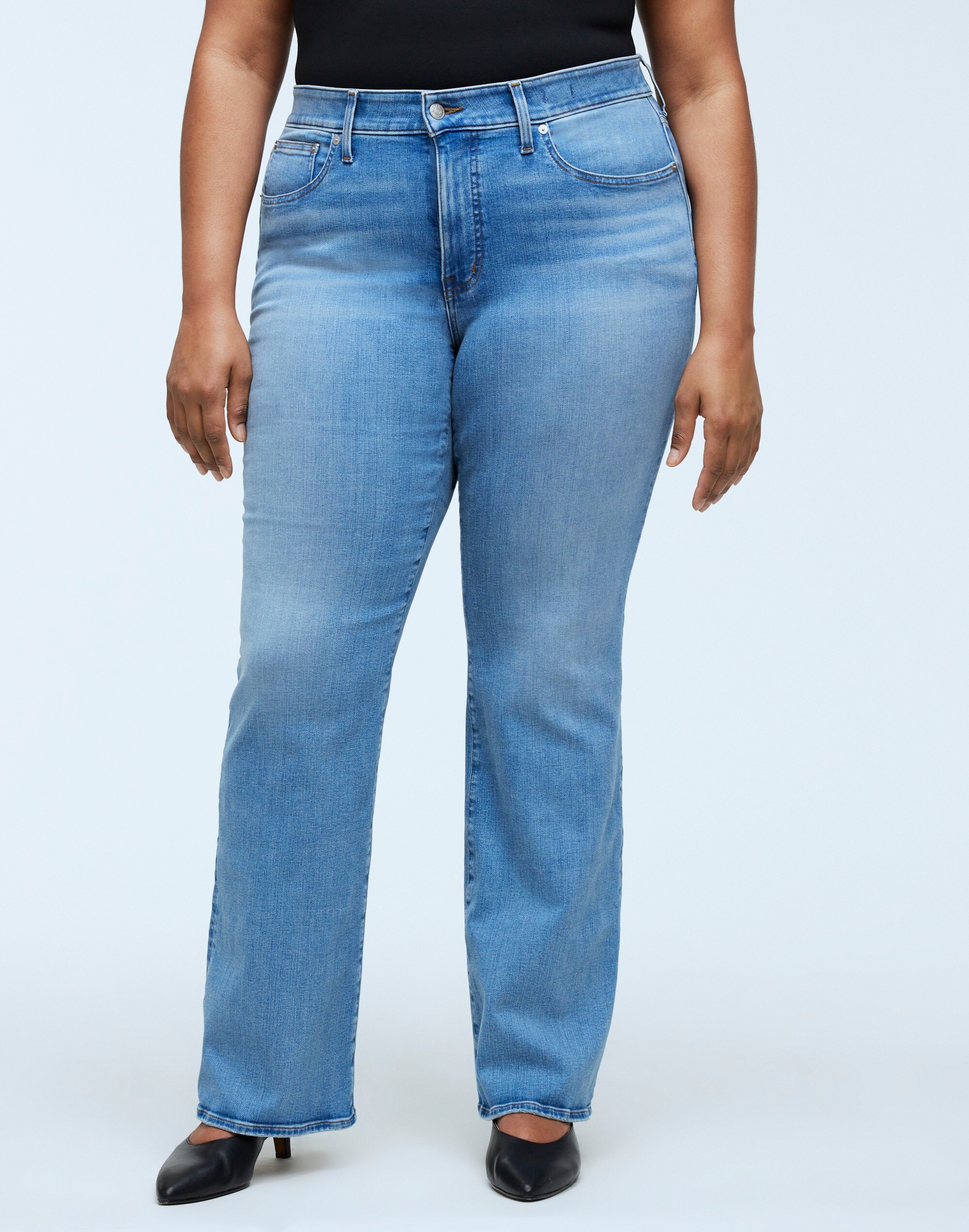 Plus Kick Out Full-Length Jeans Merrigan Wash