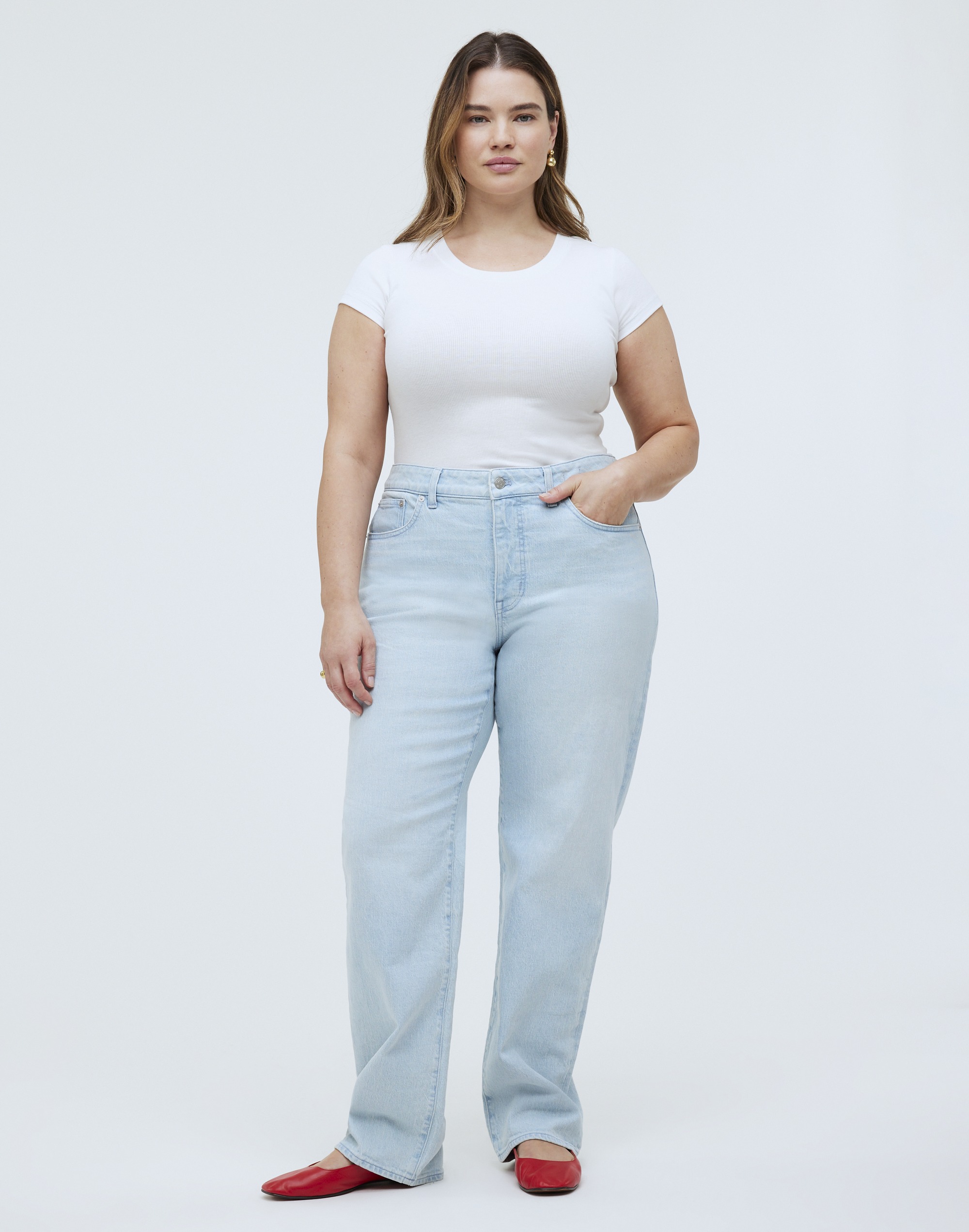 The Plus '90s Straight Jean