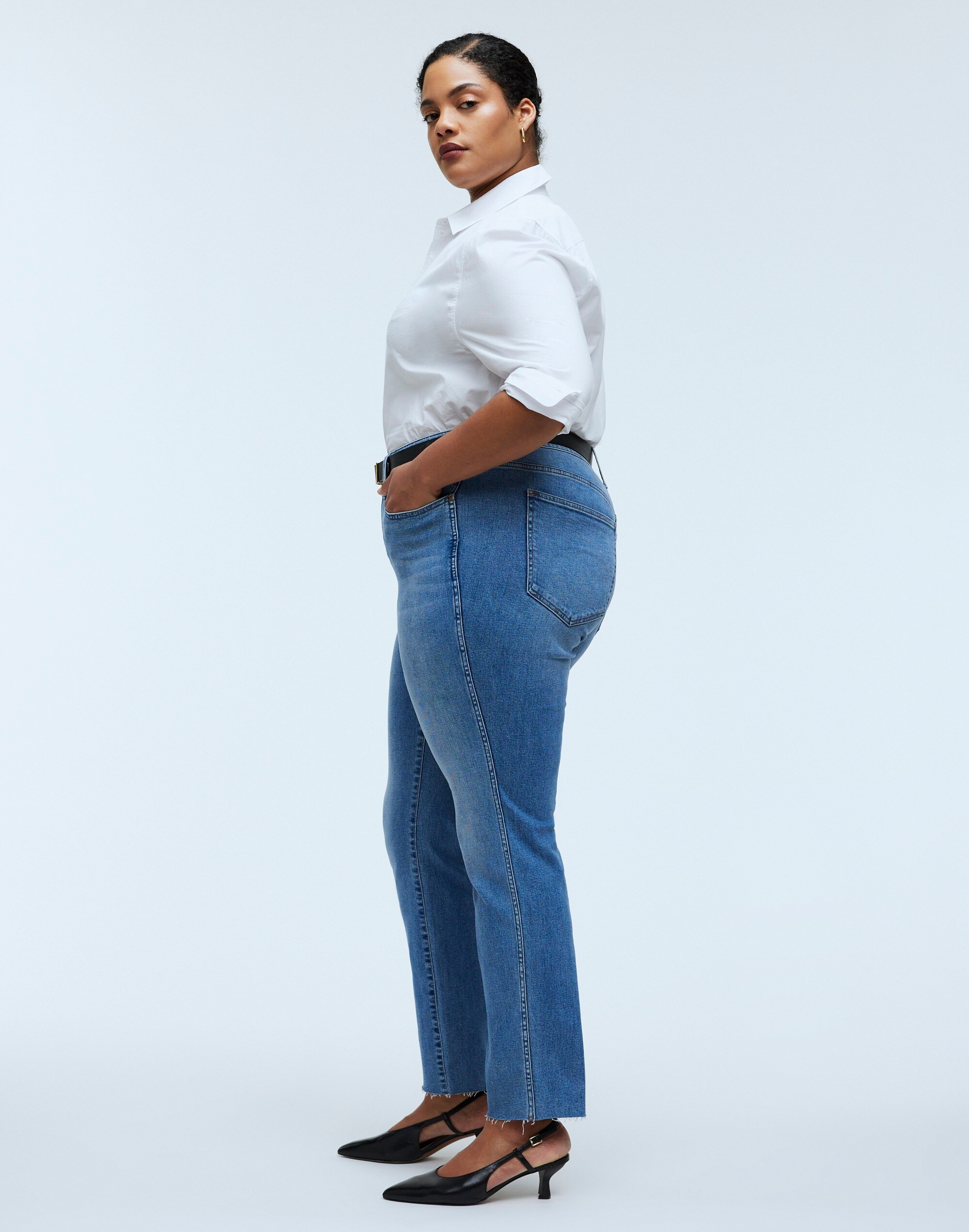 Plus Stovepipe Jeans