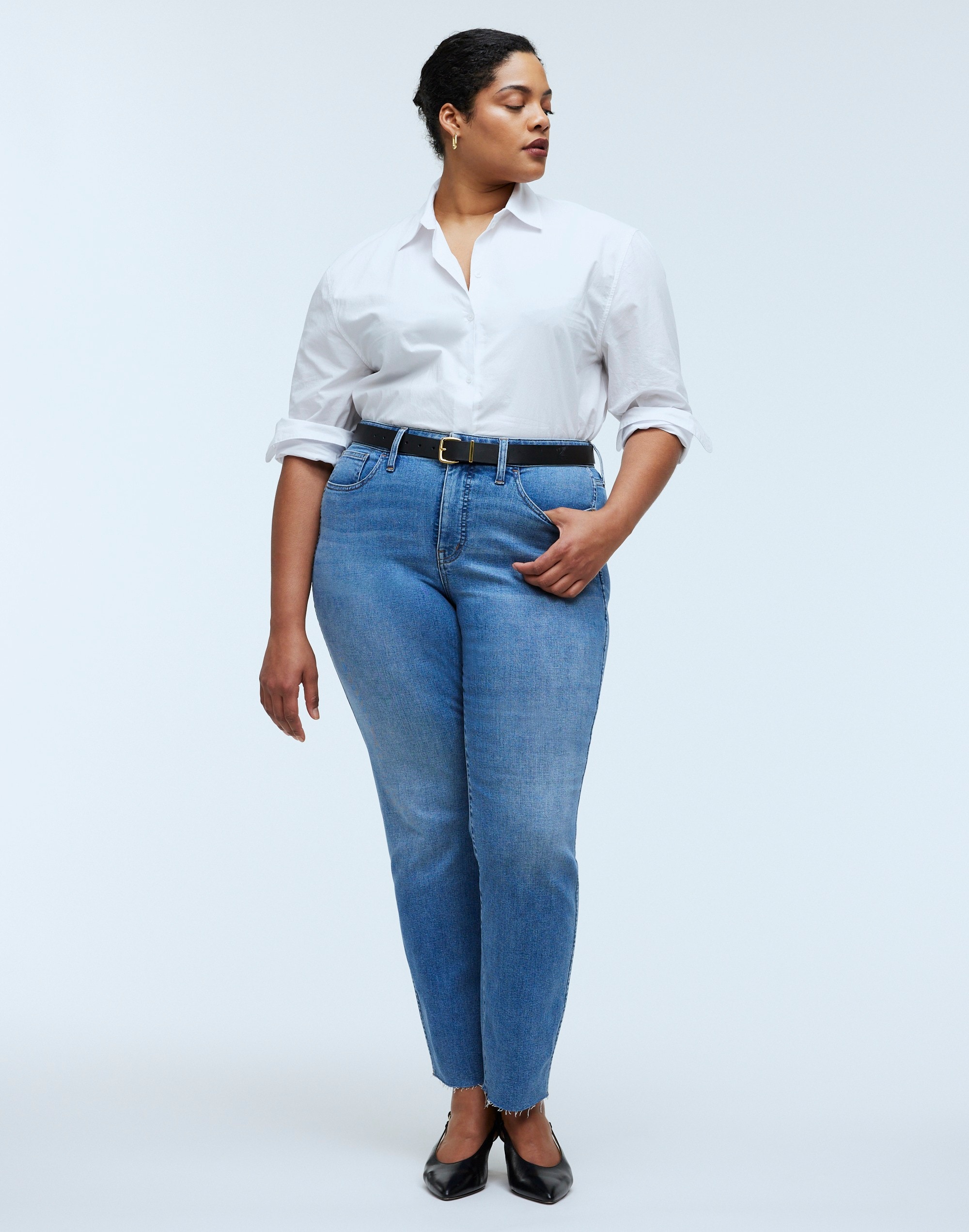 Plus Stovepipe Jeans