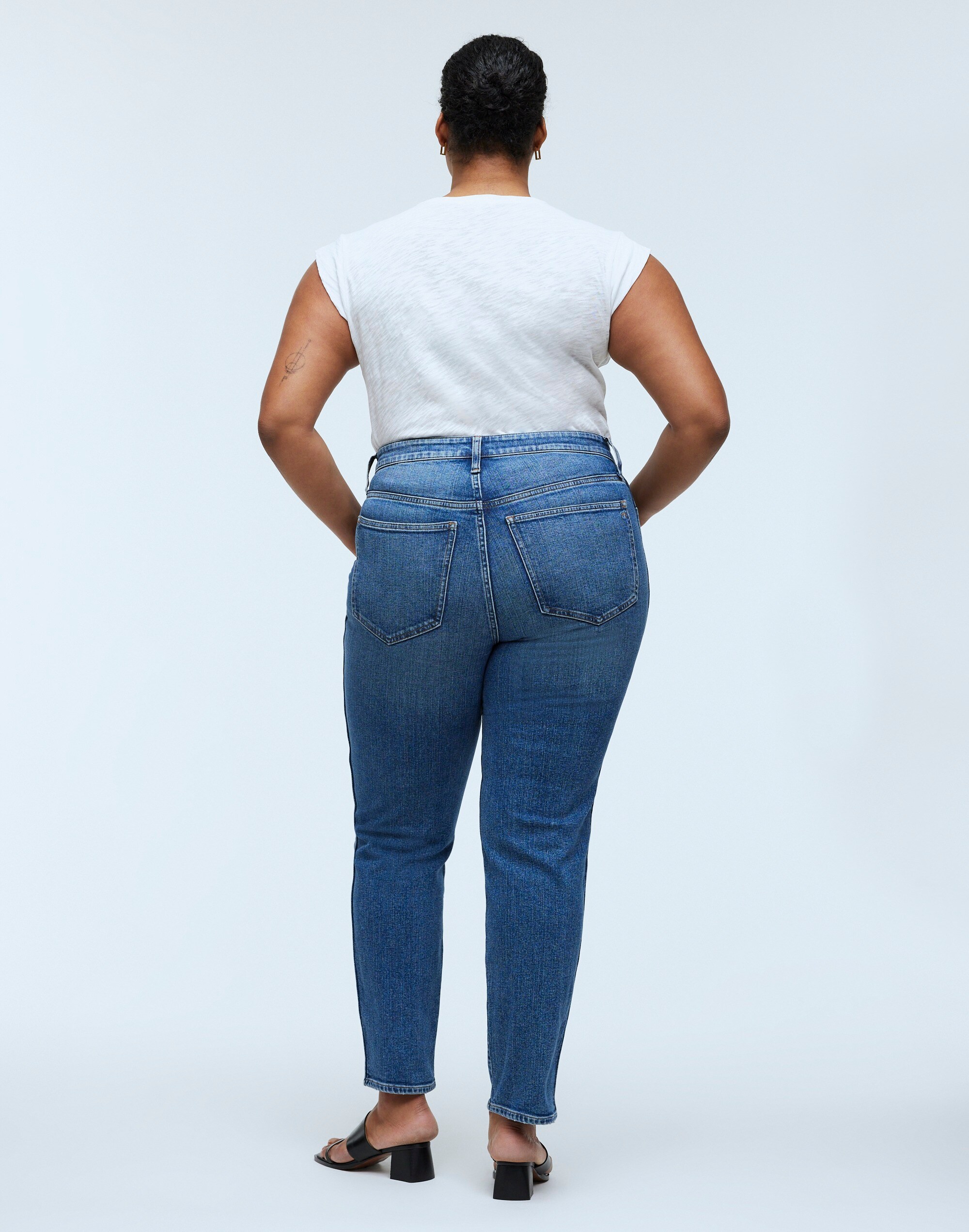 The Plus Curvy Stovepipe Jeans