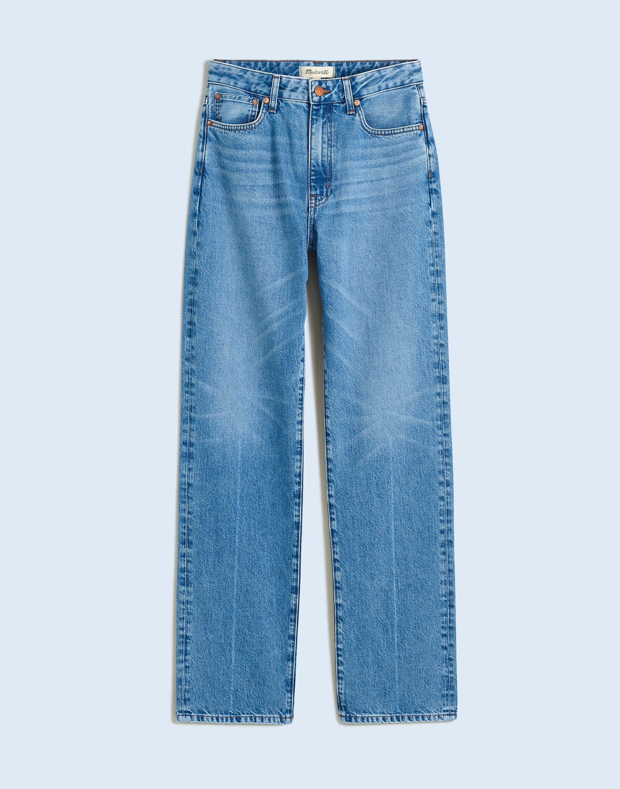 The Plus Curvy '90s Straight Jean in Grenhart Wash