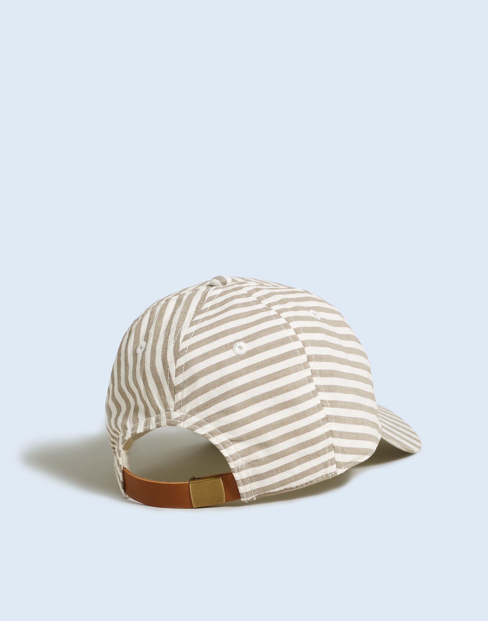 Pieced-Stripe Baseball Hat