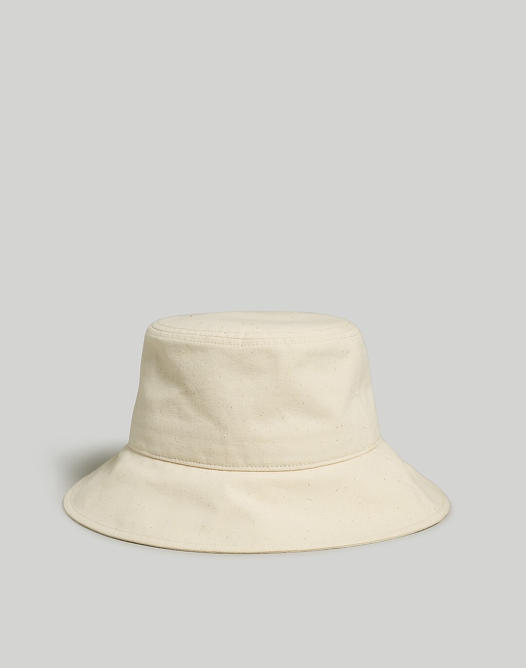 Madewell Wide-Brim Bucket Hat in Antique Cream - Size S-M