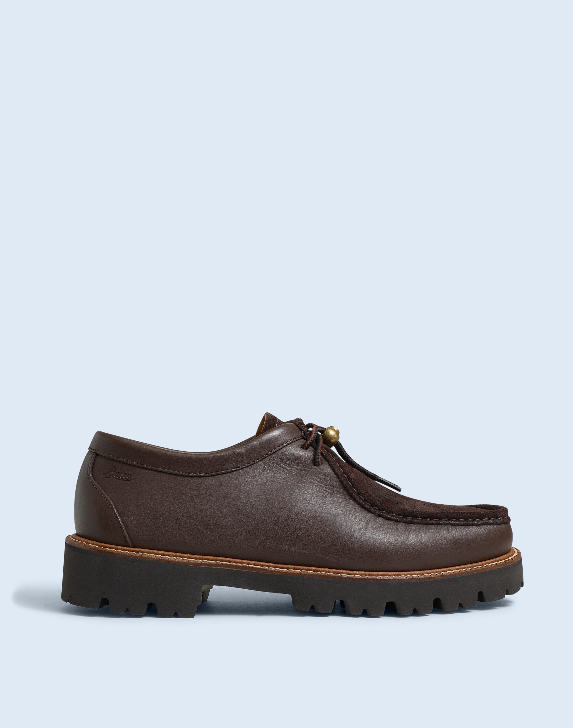 G.H.BASS Wallace Leather &amp; Suede Moc