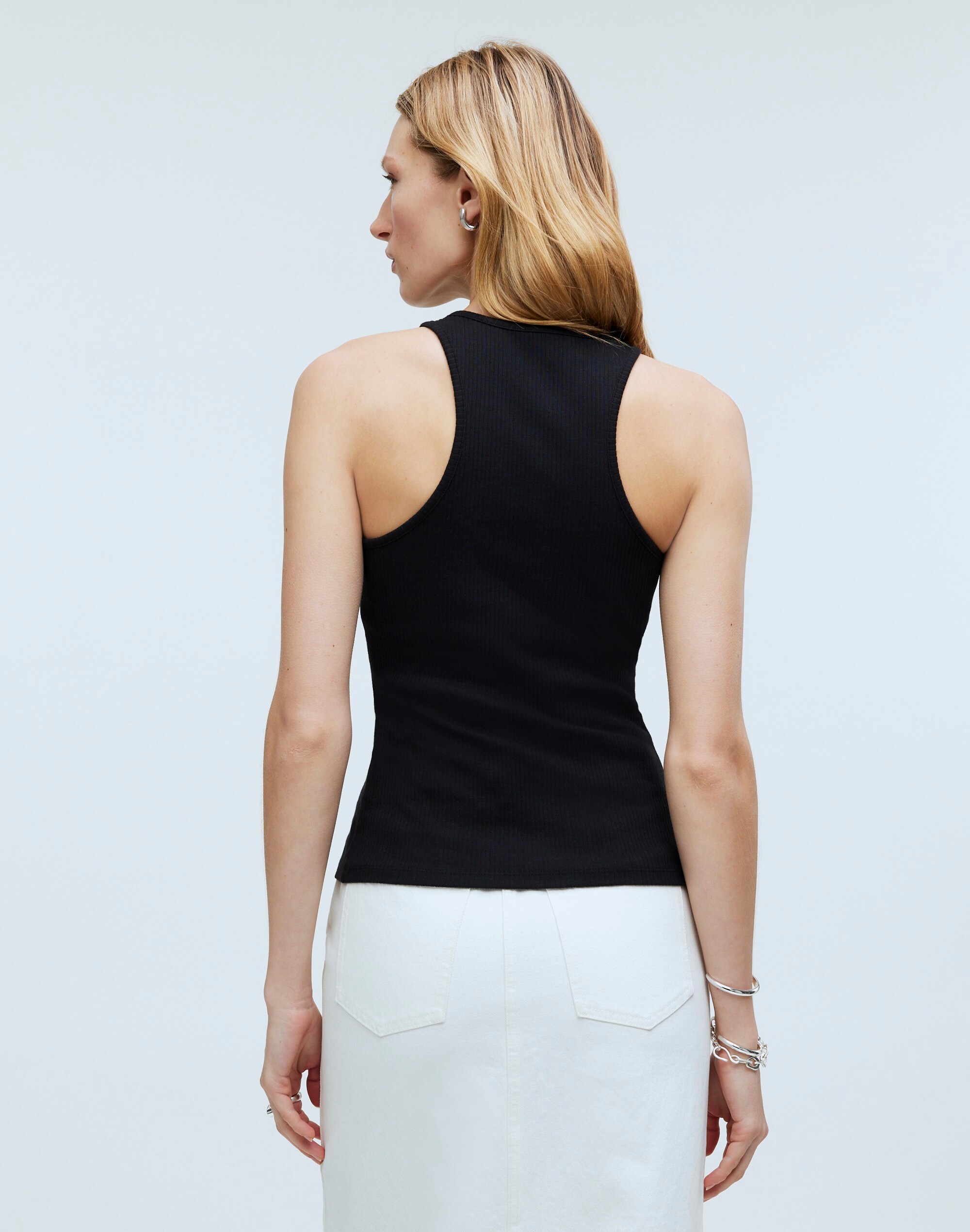 Highneck Tank With Shelf Bra in Sleekhold