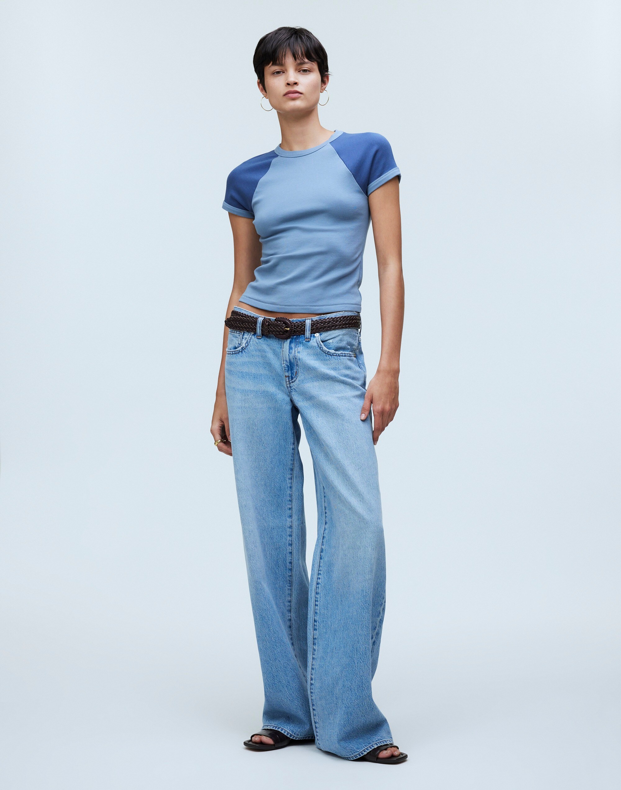 Raglan-Sleeve Baby Tee