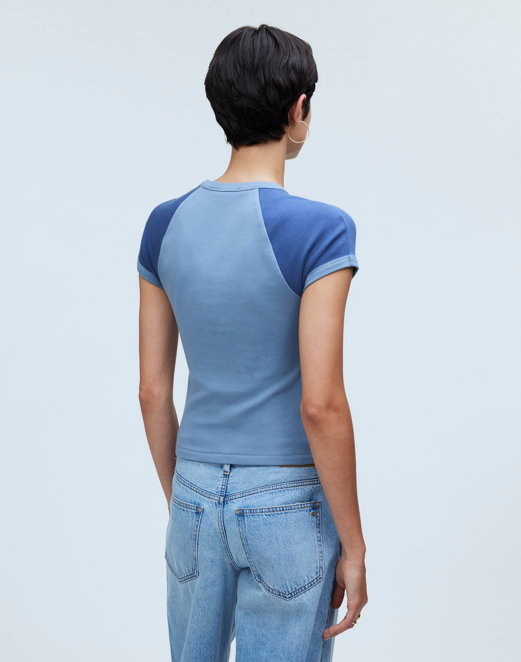 Raglan-Sleeve Baby Tee