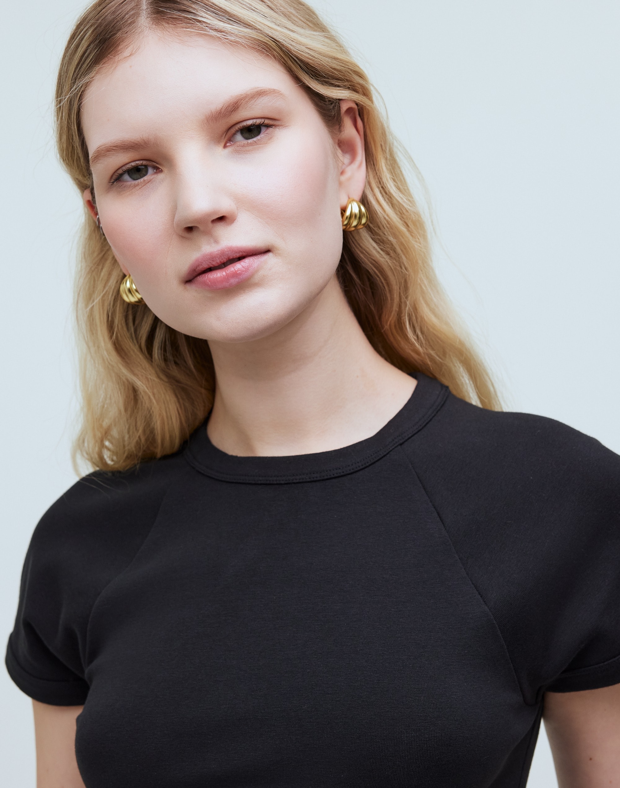 Raglan-Sleeve Baby Tee