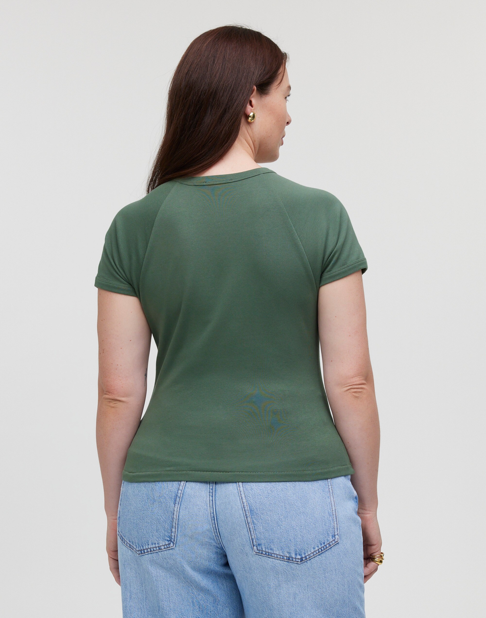 Raglan-Sleeve Baby Tee