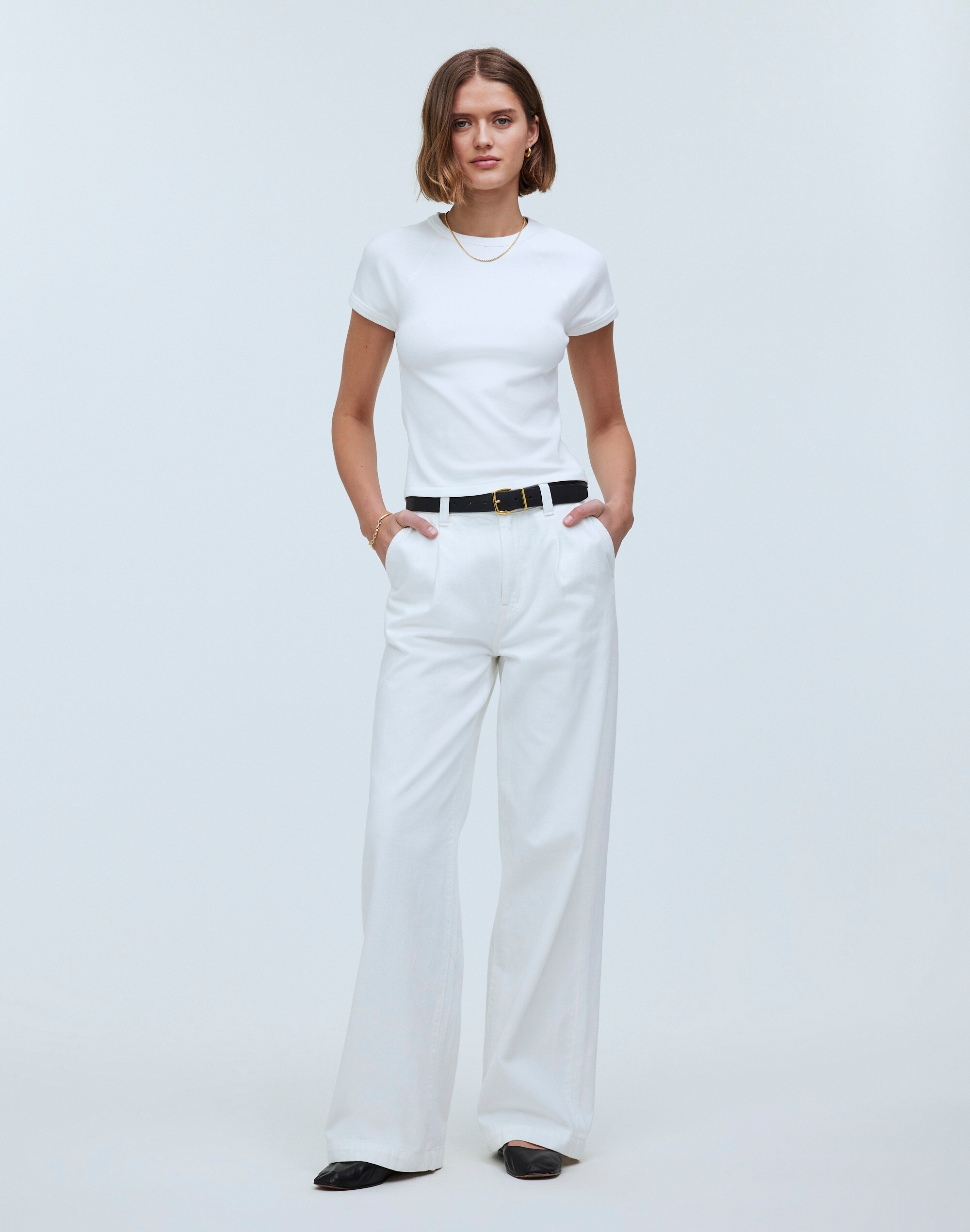 Raglan-Sleeve Baby Tee