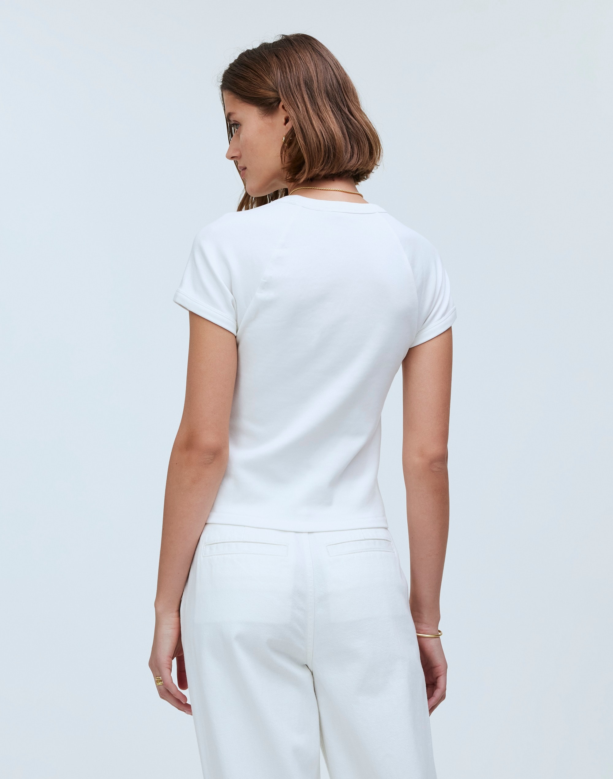 Raglan-Sleeve Baby Tee