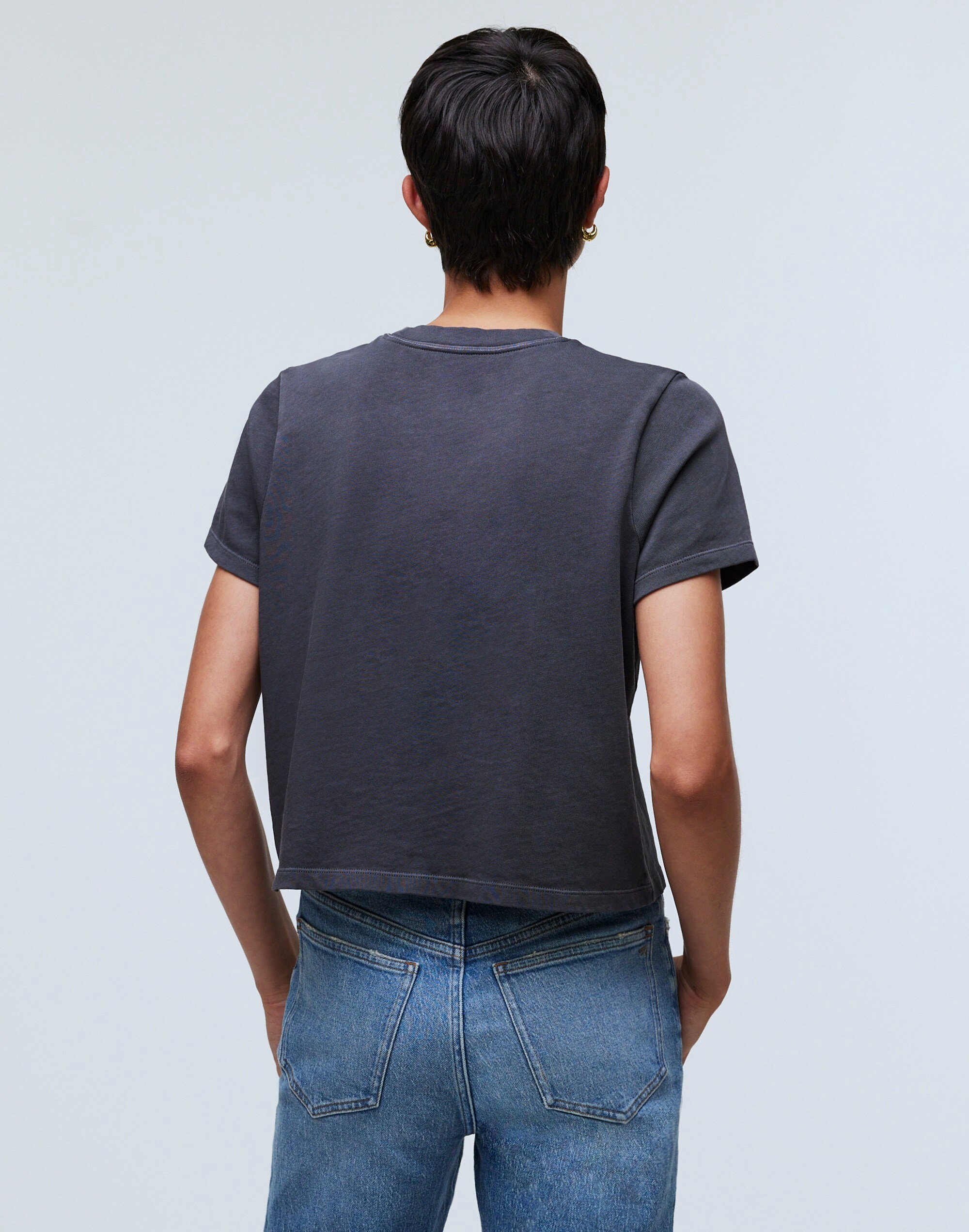 Boxy-Crop Graphic Tee