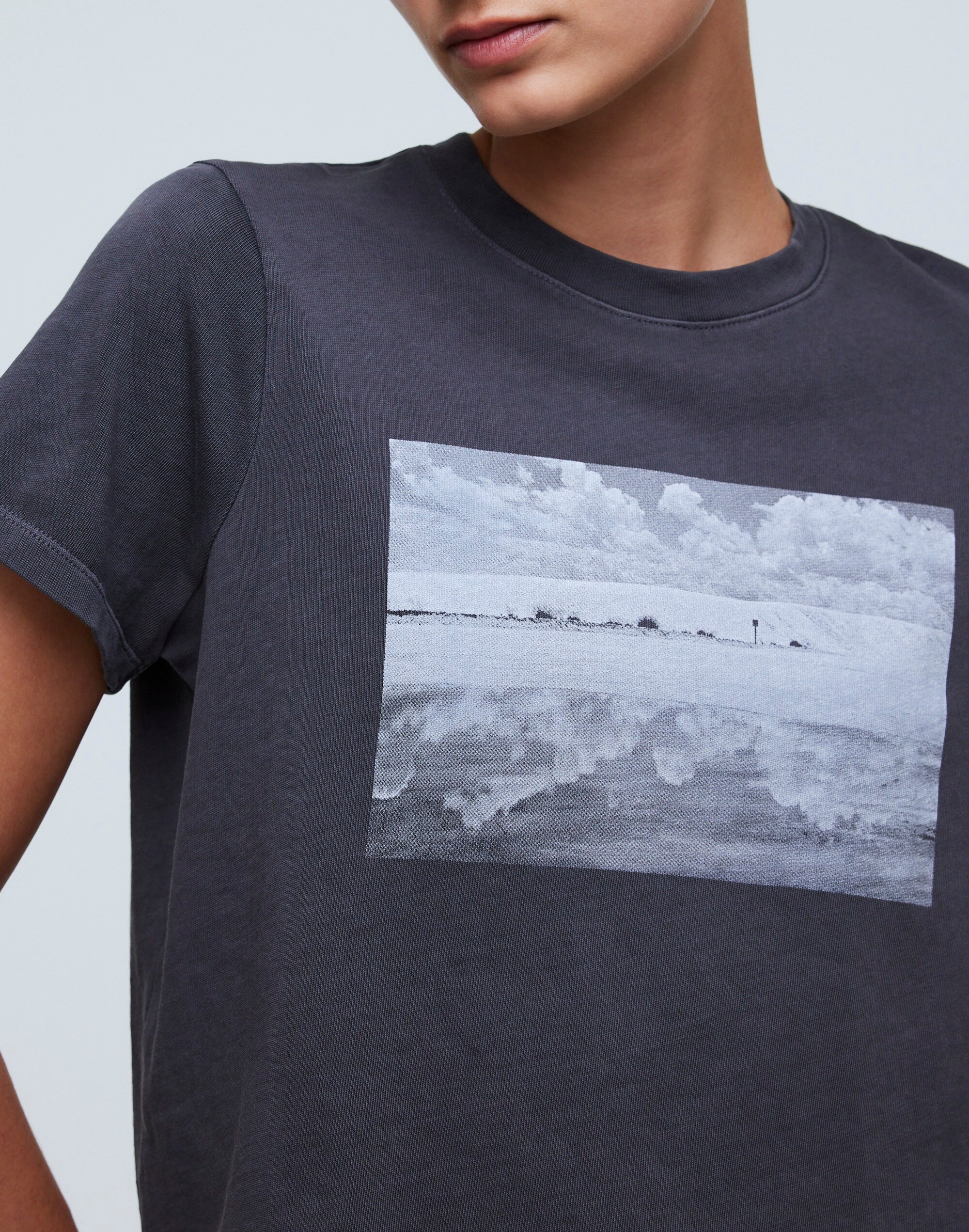 Boxy-Crop Graphic Tee