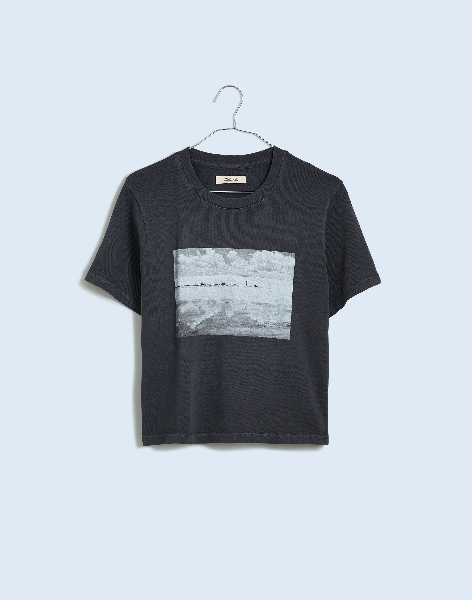 Boxy-Crop Graphic Tee