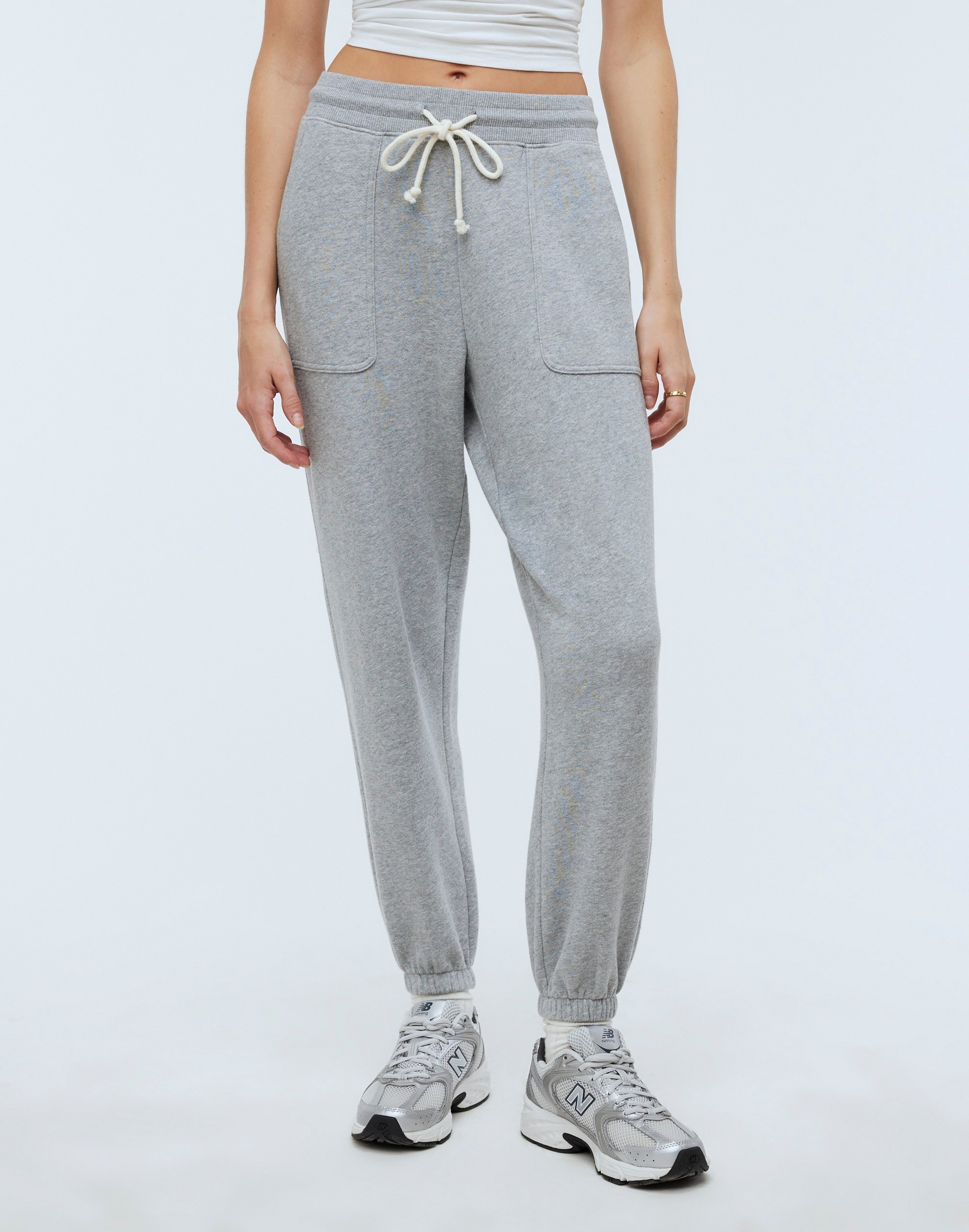 Heathered Terry Classic Drawstring Joggers