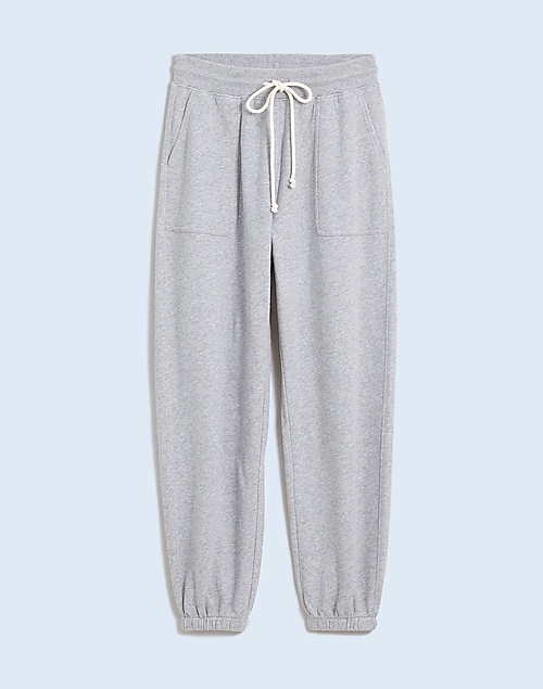Heathered Terry Classic Drawstring Joggers