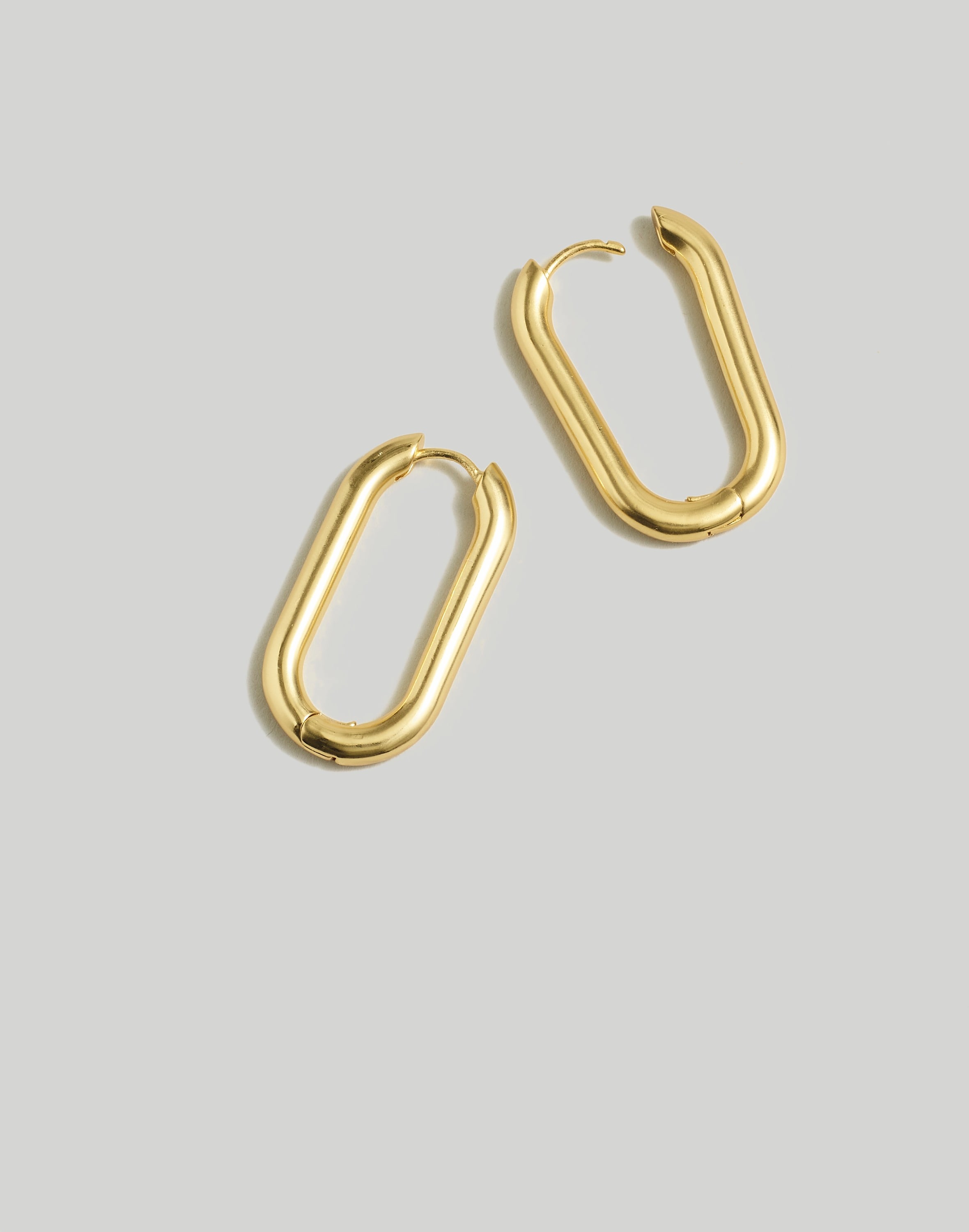 Carabiner Large Hoop Earrings