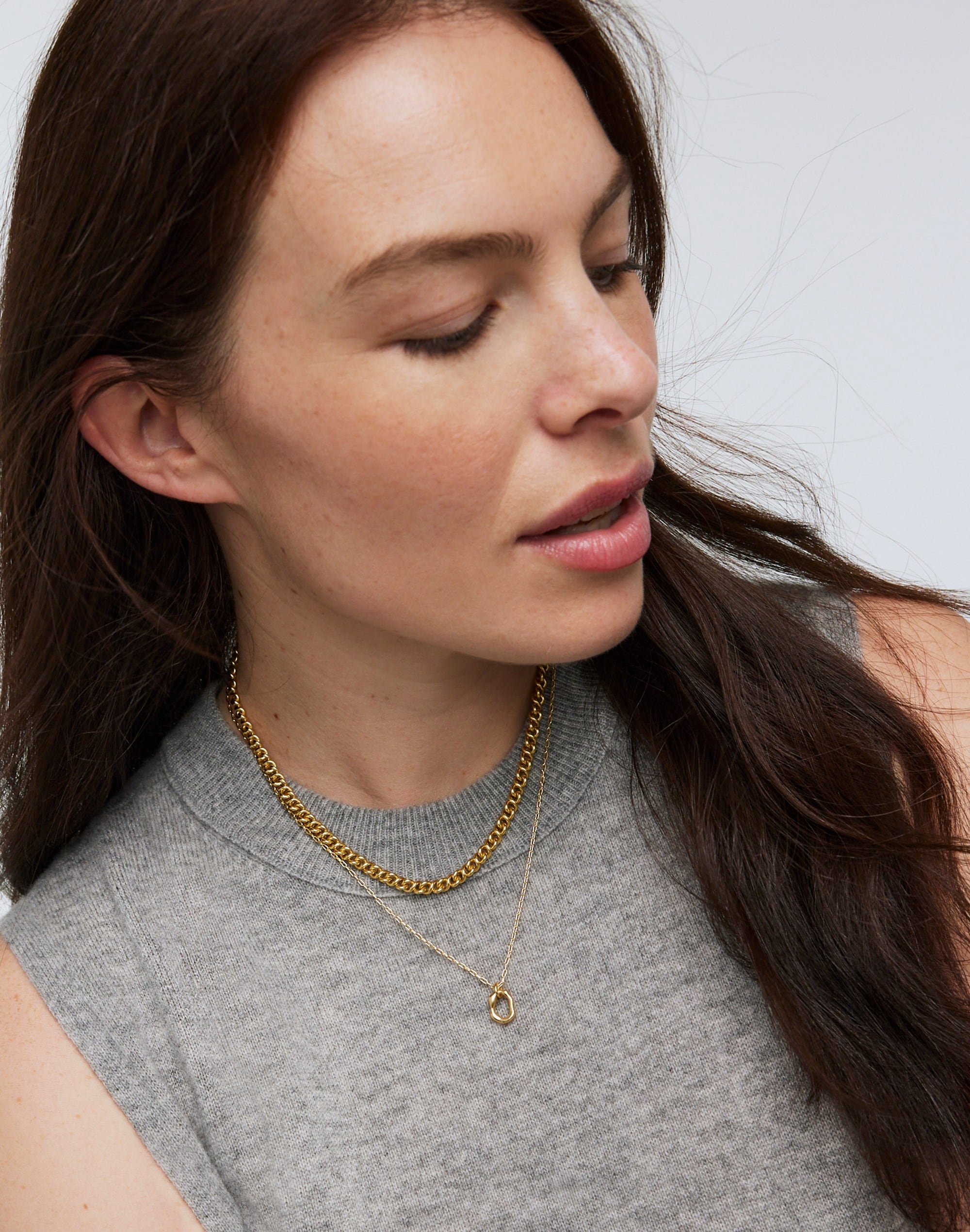 Two-Pack Molten Necklace Set