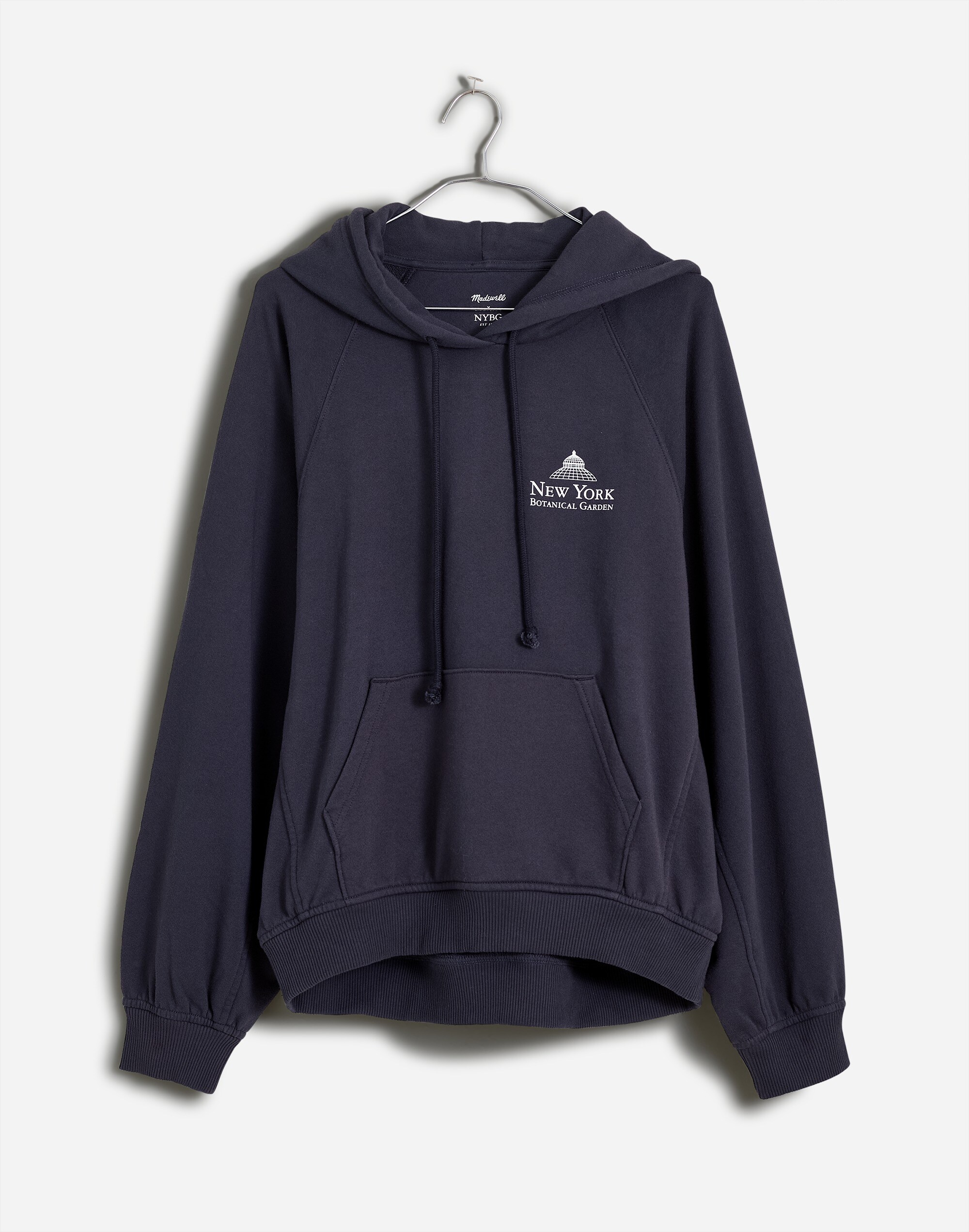 Madewell x NYBG Graphic Terry Relaxed Raglan-Sleeve Sweatshirt