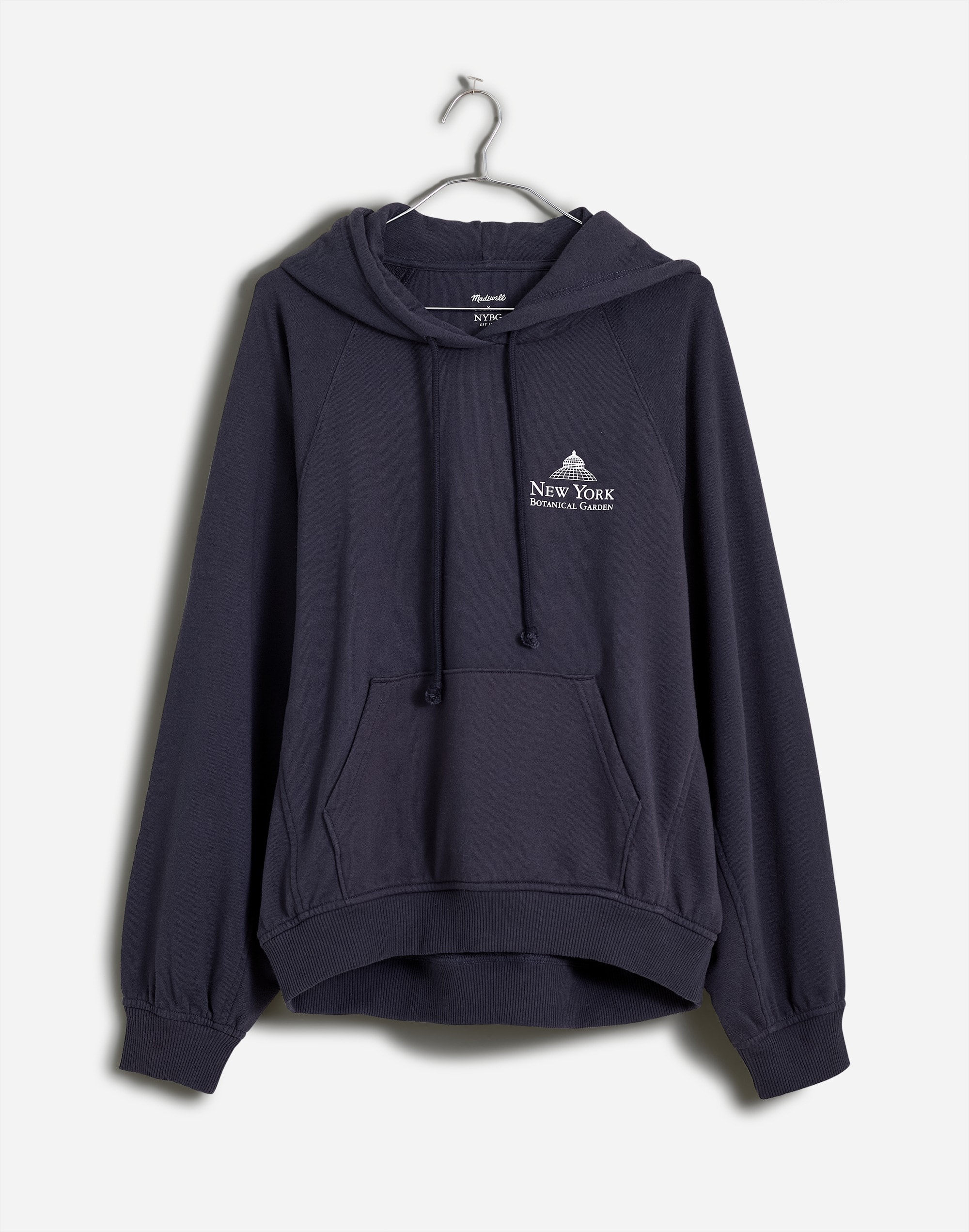 Plus Madewell x NYBG Graphic Terry Relaxed Raglan-Sleeve Sweatshirt