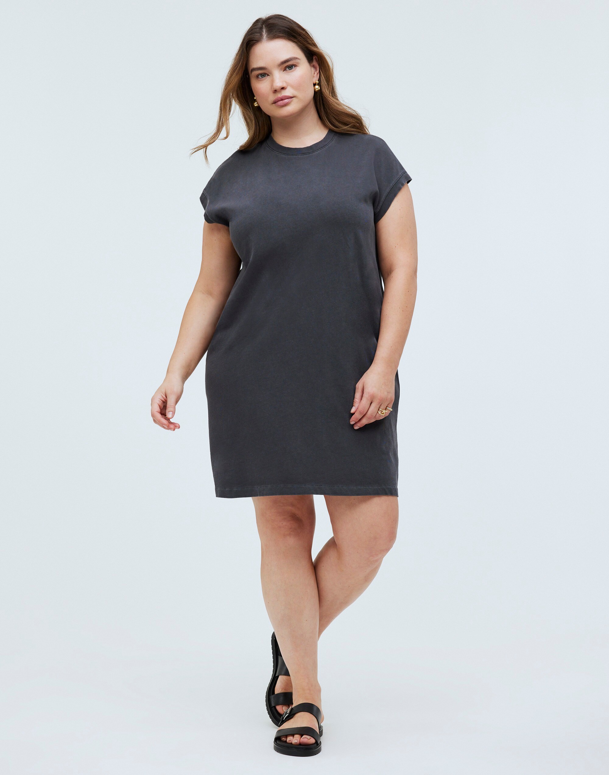 Plus Oversized Boyfriend T-Shirt Dress