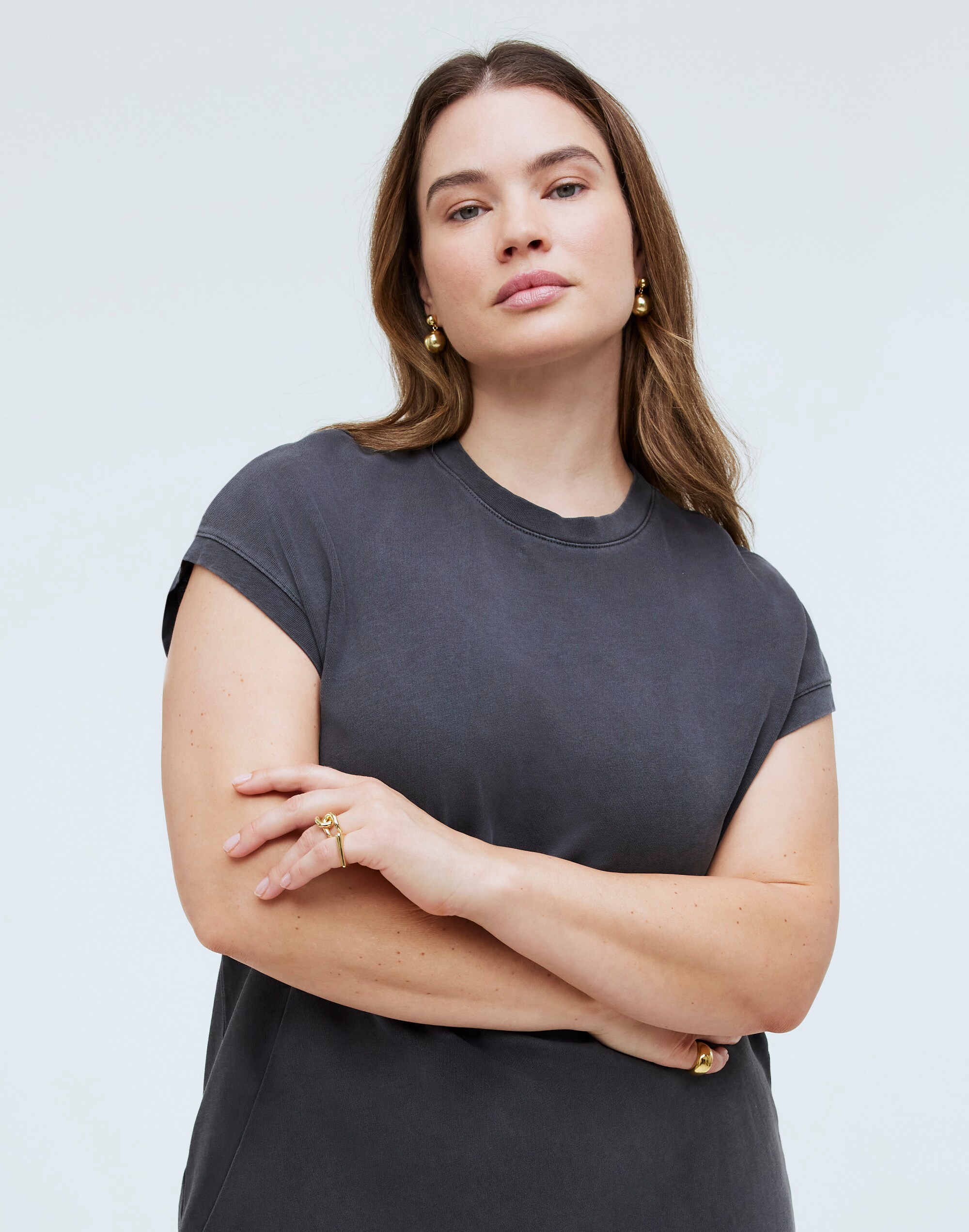 Plus Oversized Boyfriend T-Shirt Dress