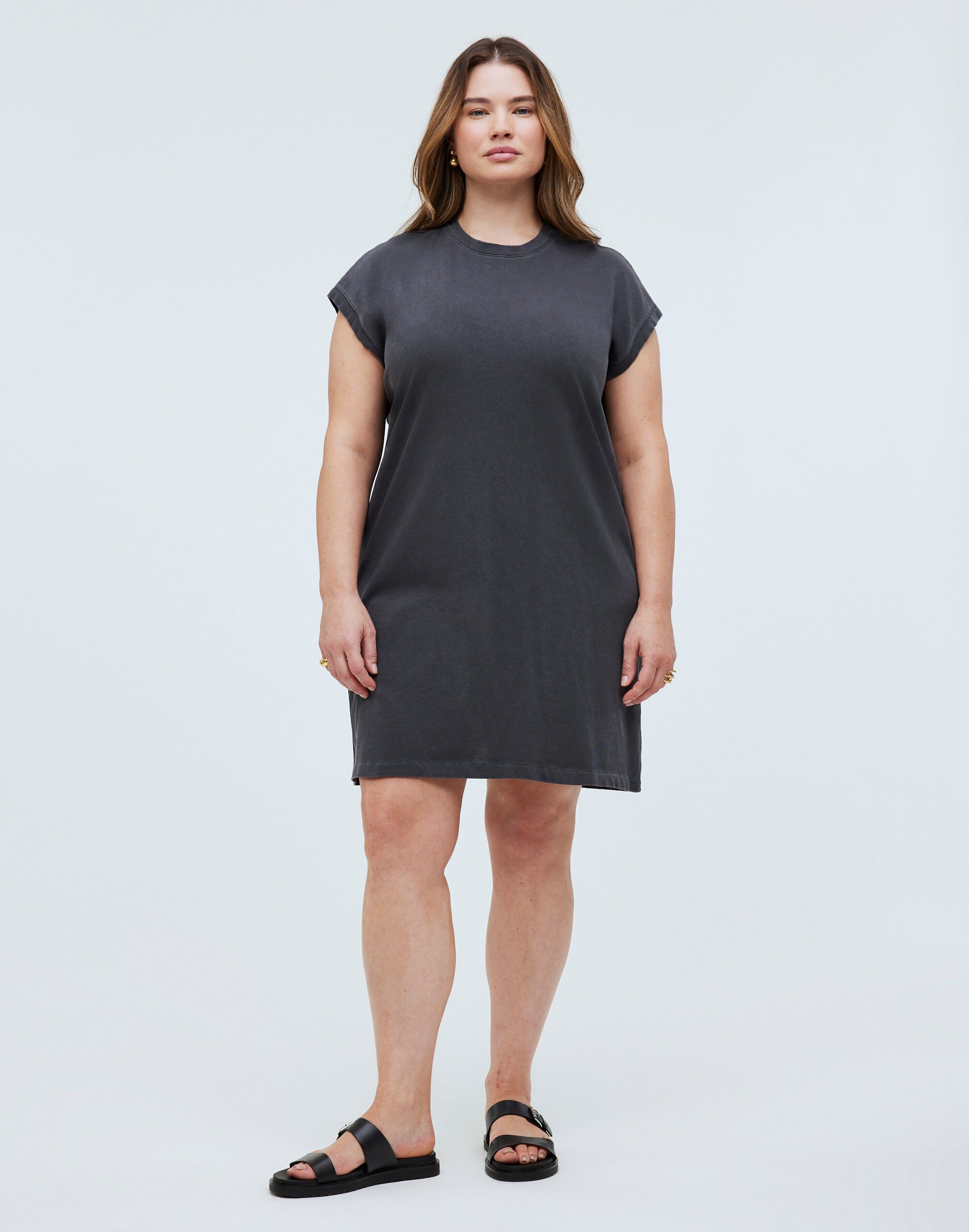 Plus Oversized Boyfriend T-Shirt Dress