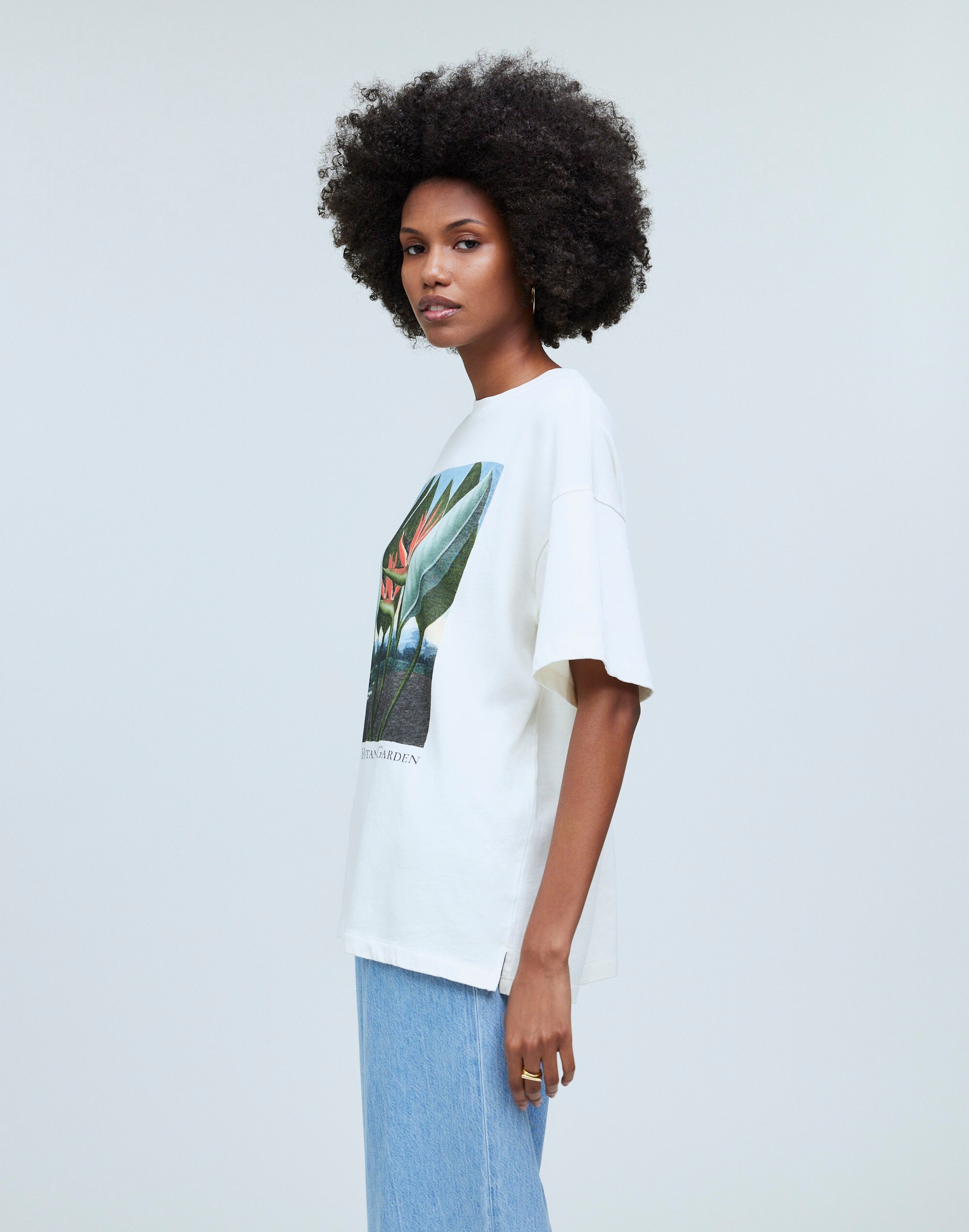 Madewell x NYBG Graphic Ex-Boyfriend Tee