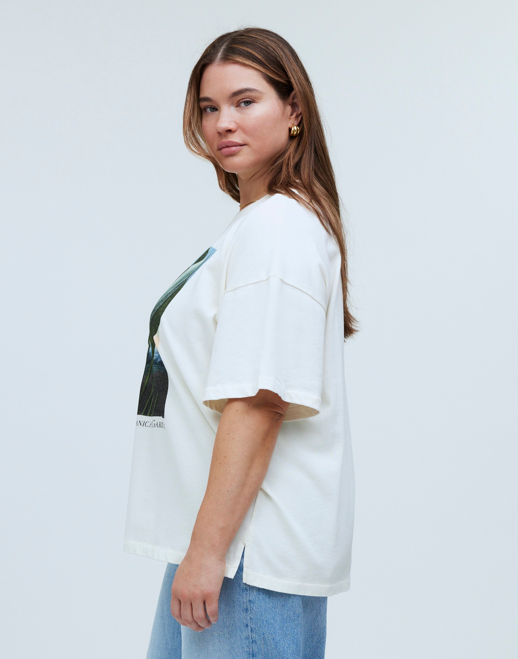 Plus Madewell x NYBG Graphic Ex-Boyfriend Tee