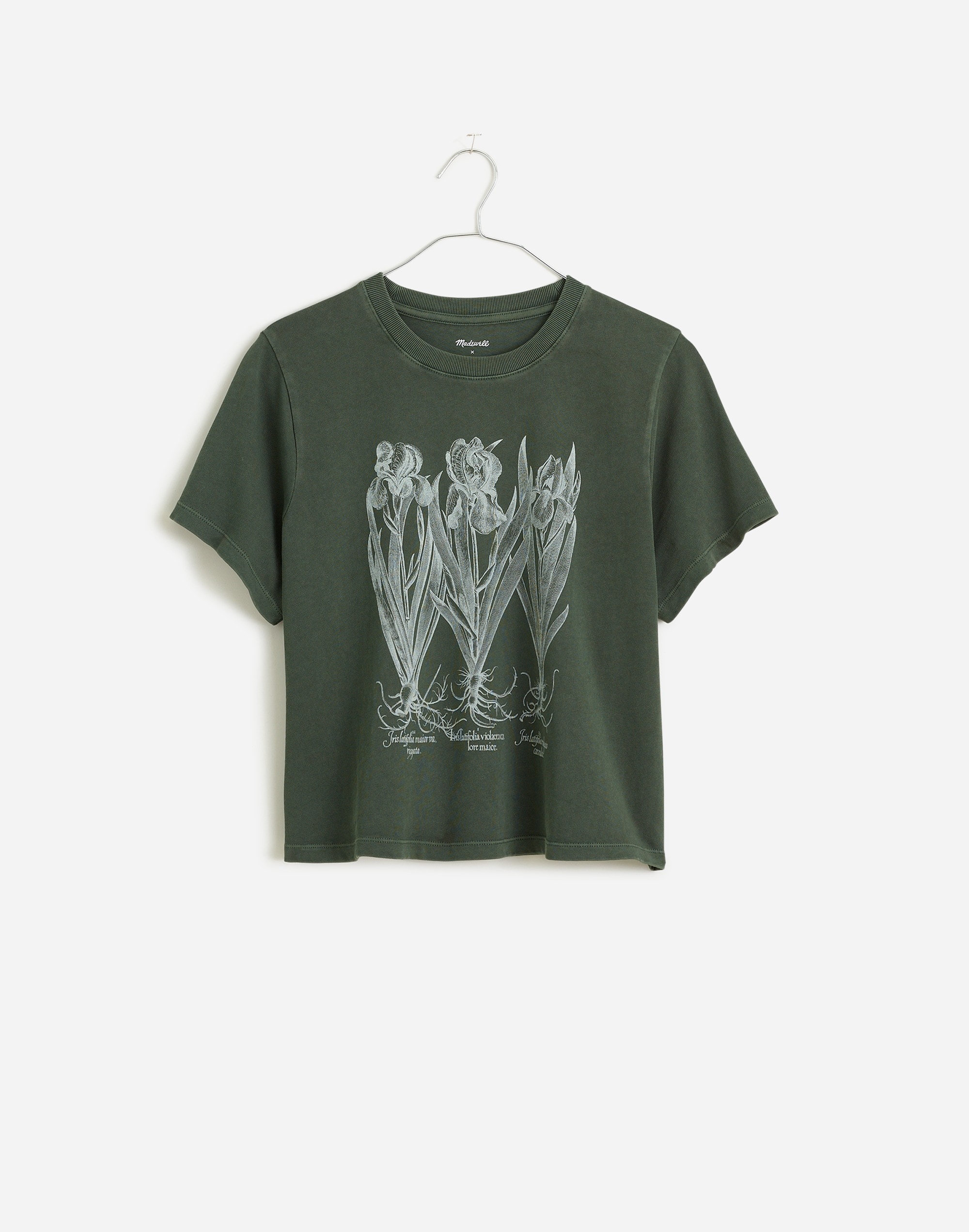 Plus Madewell x NYBG Graphic Softfade Cotton Boxy-Crop Tee