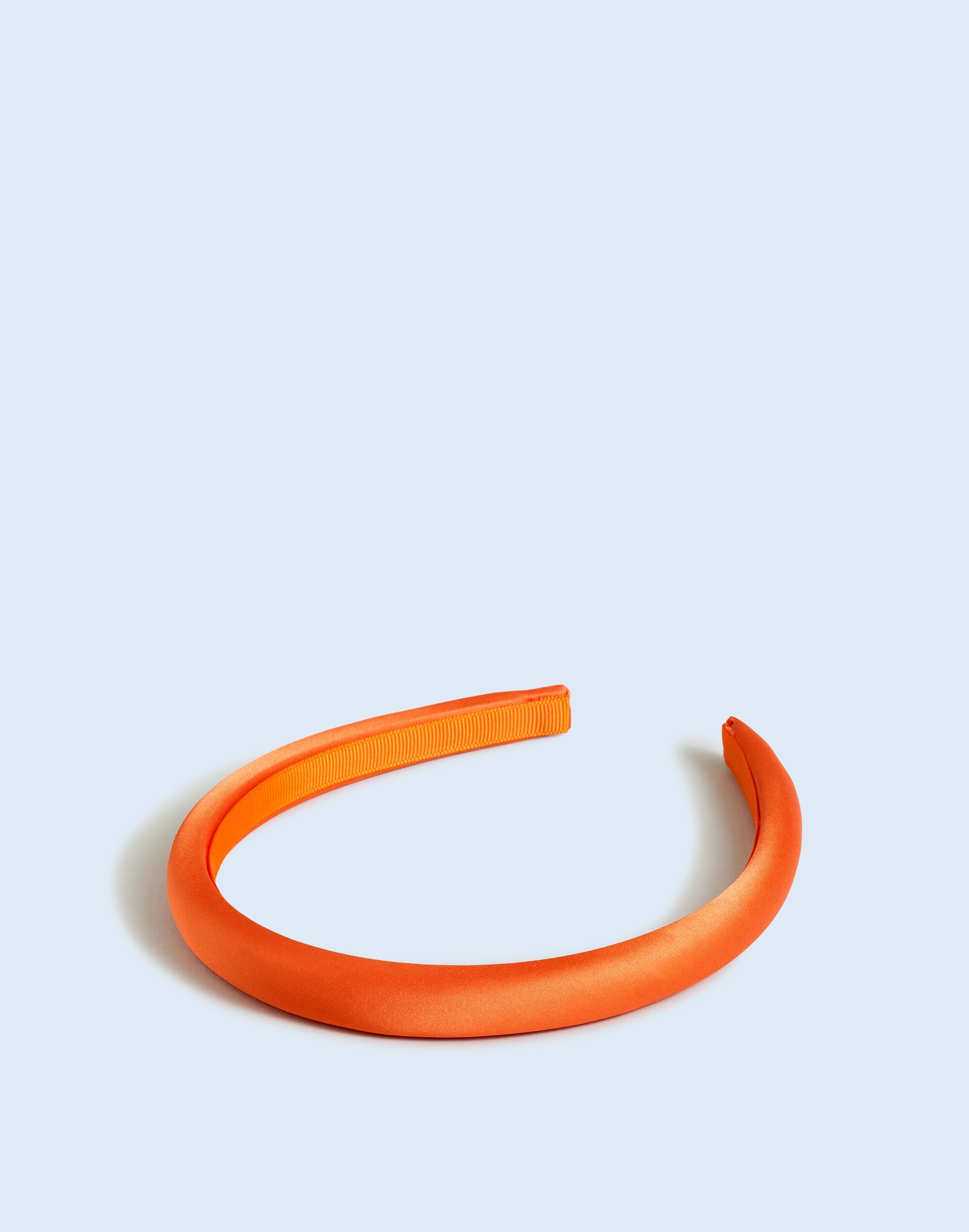 Skinny Padded Satin Headband