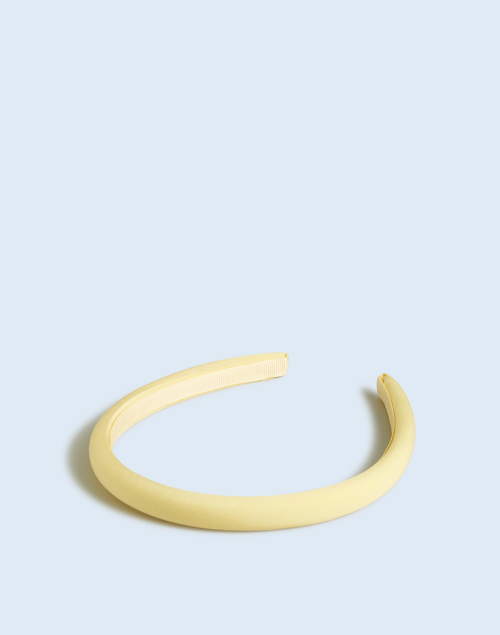 Skinny Padded Satin Headband