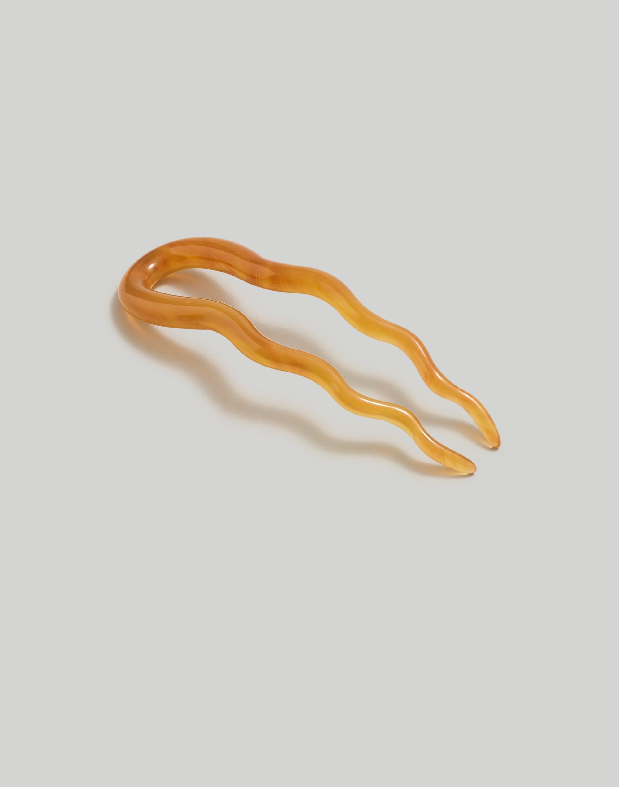 Mw Wavy French Hair Pin In Fallen Timber