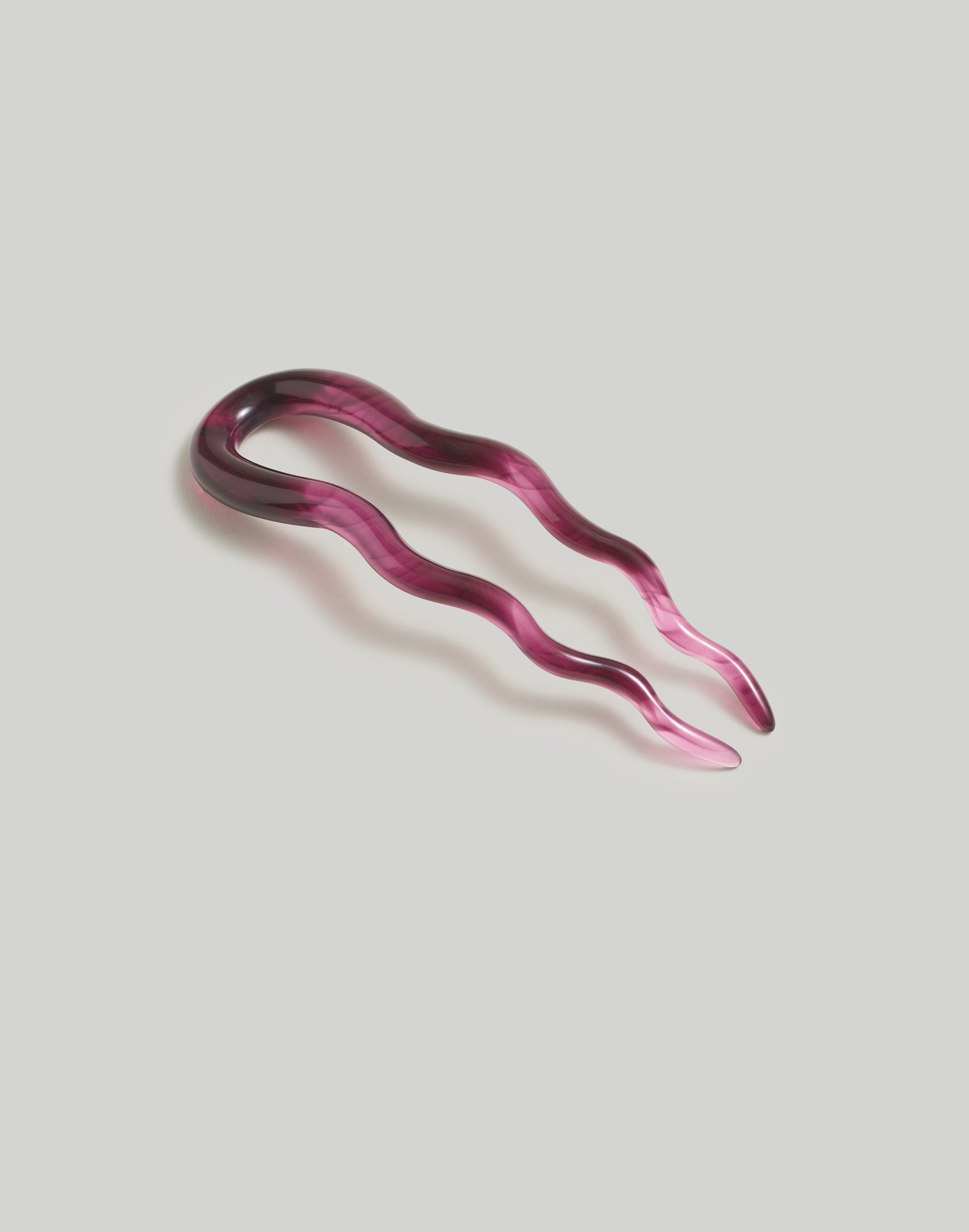 wavy french hair pin
