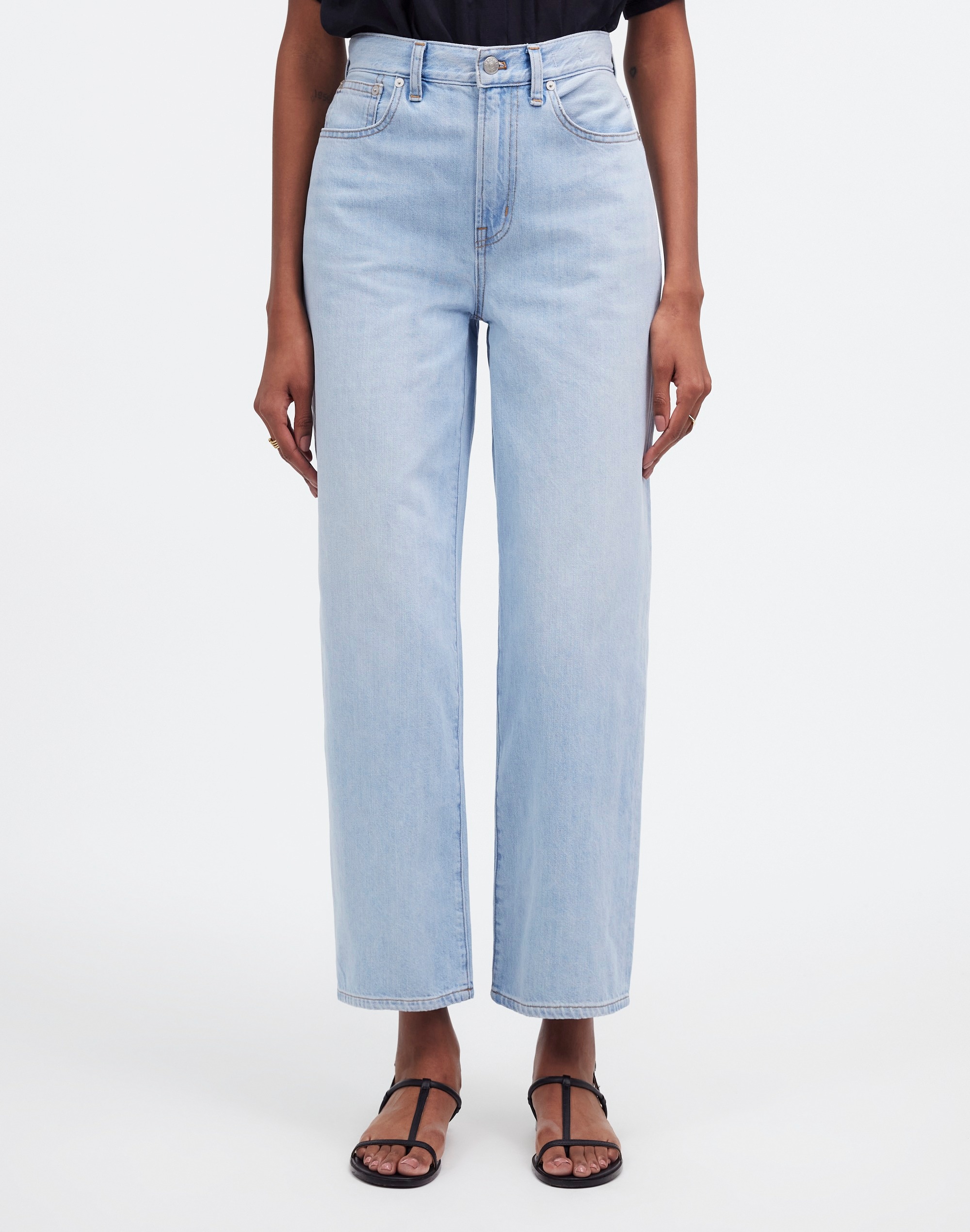 The Perfect Vintage Wide-Leg Crop Jean