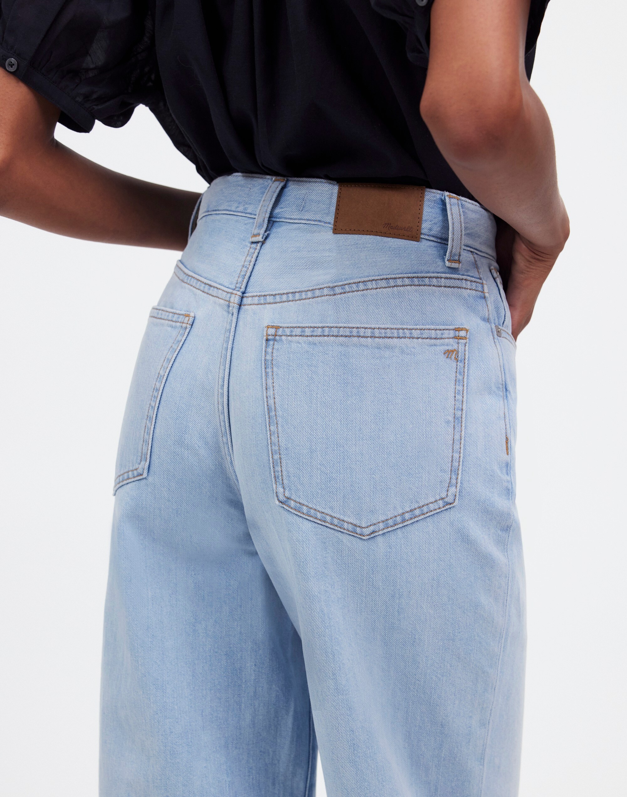 The Perfect Vintage Wide-Leg Crop Jean