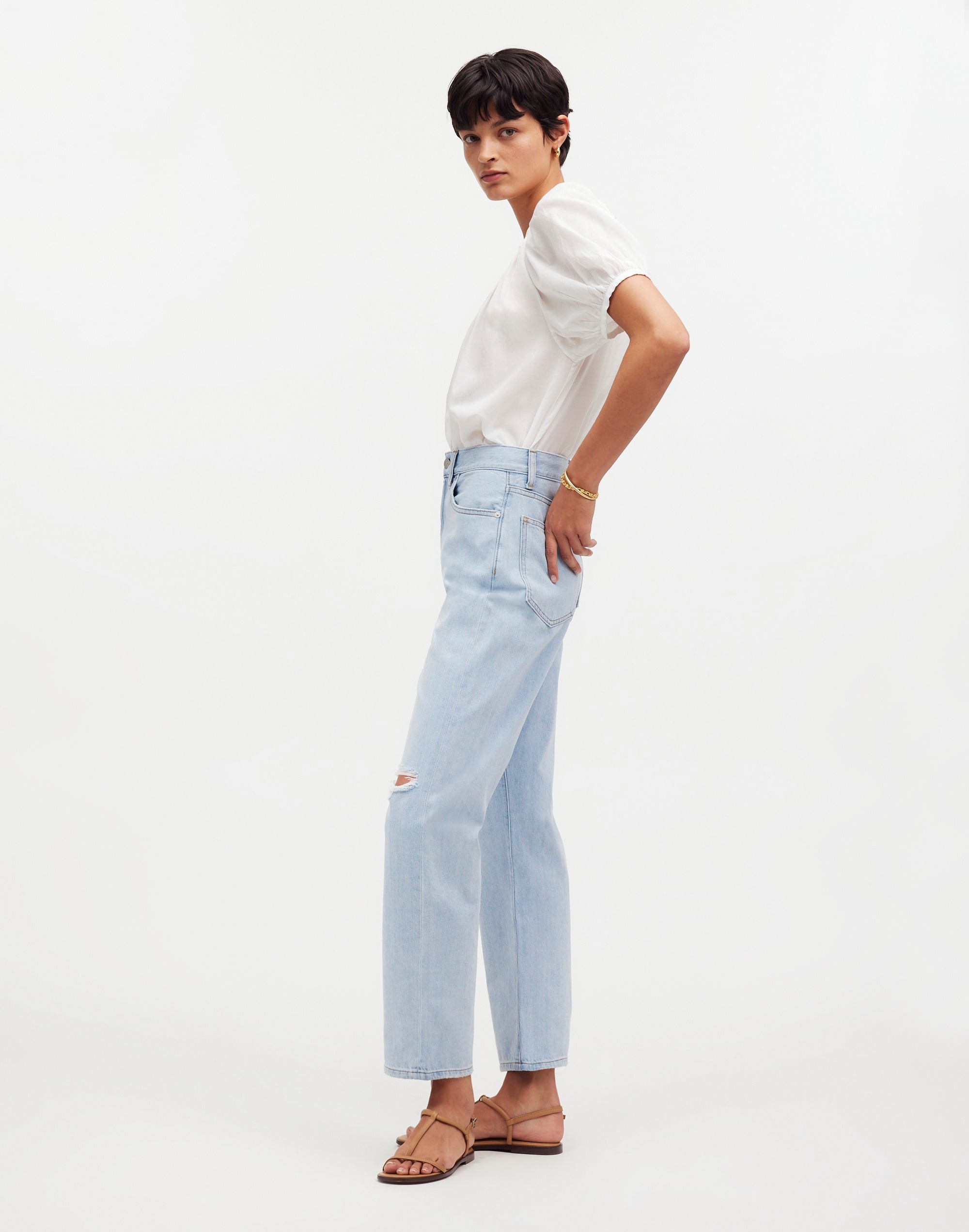 The '90s Straight Crop Jean