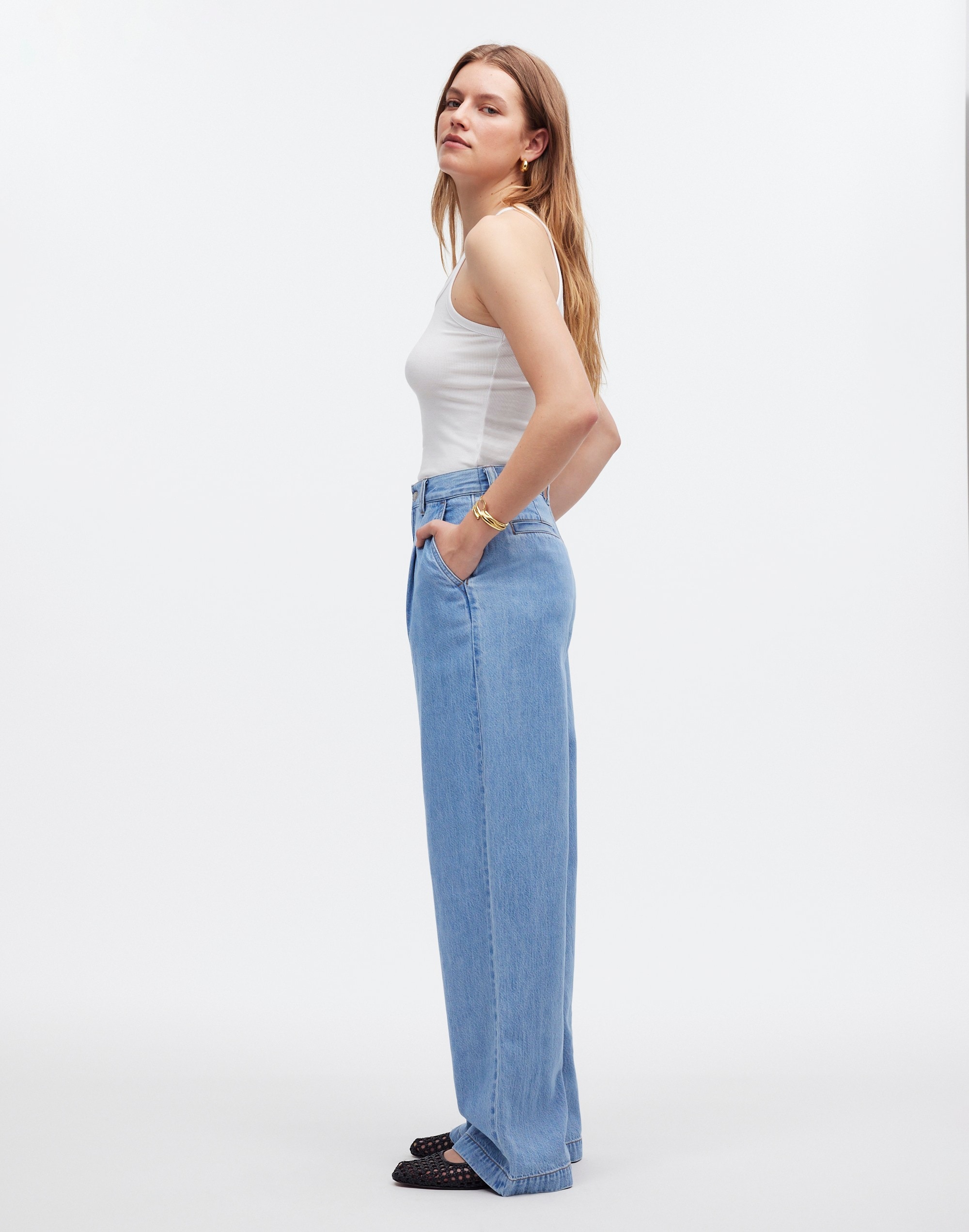 The Harlow Wide-Leg Jean: Airy Denim Edition