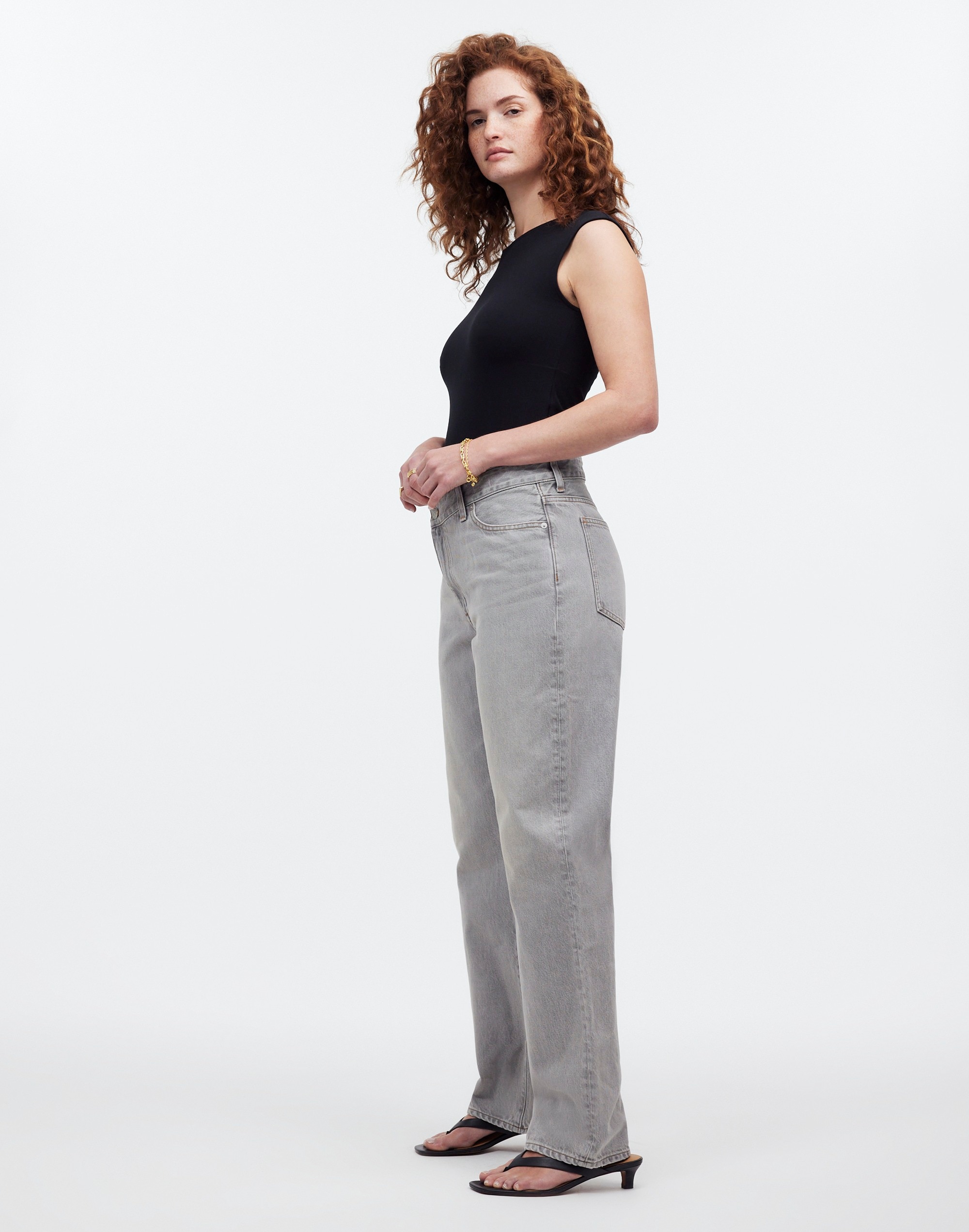 The Curvy '90s Straight Jean