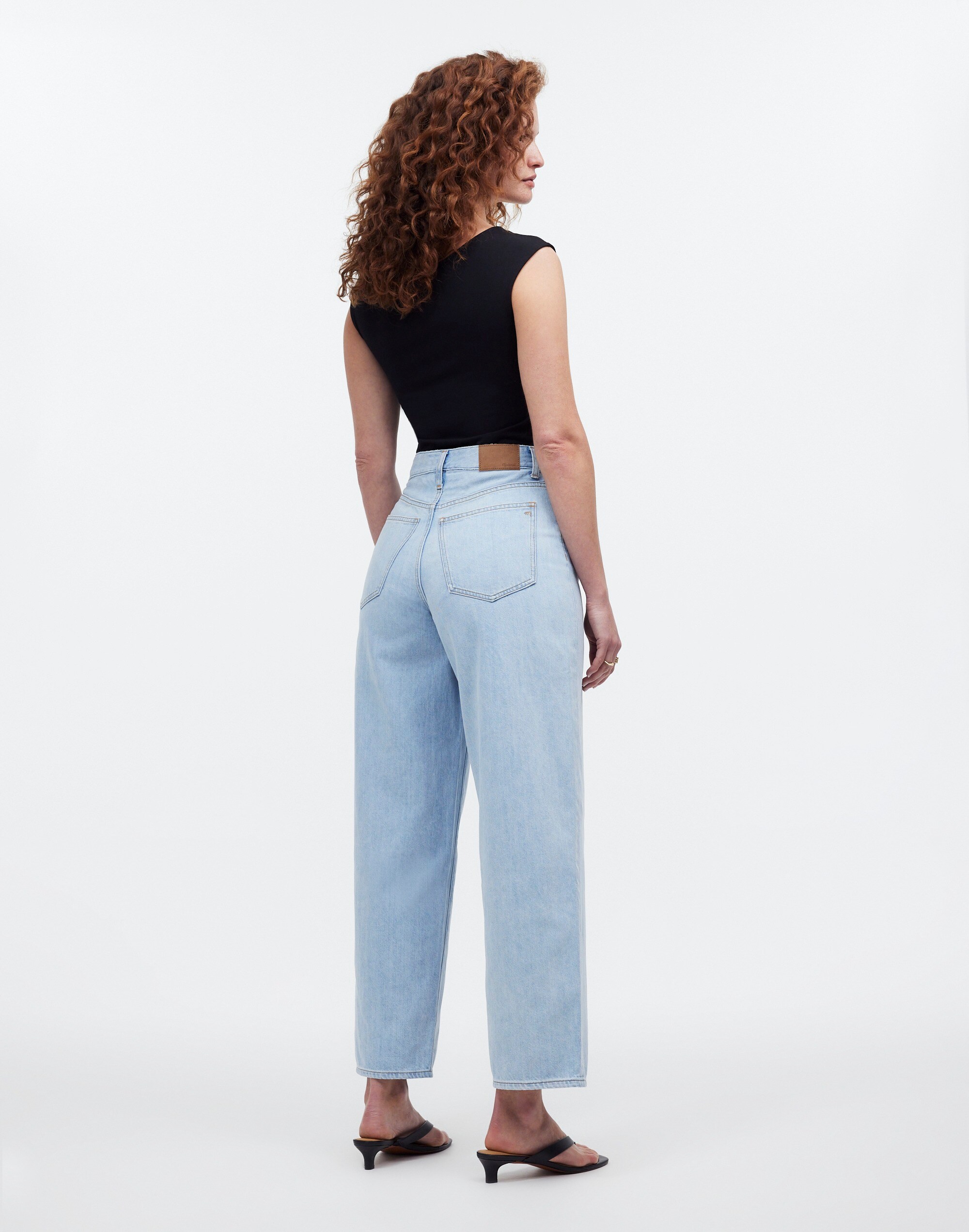 The Tall Curvy Perfect Vintage Wide-Leg Crop Jean