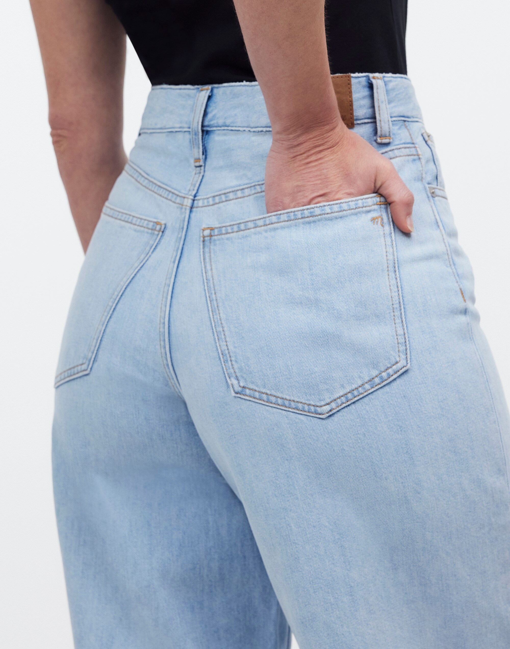 The Tall Curvy Perfect Vintage Wide-Leg Crop Jean