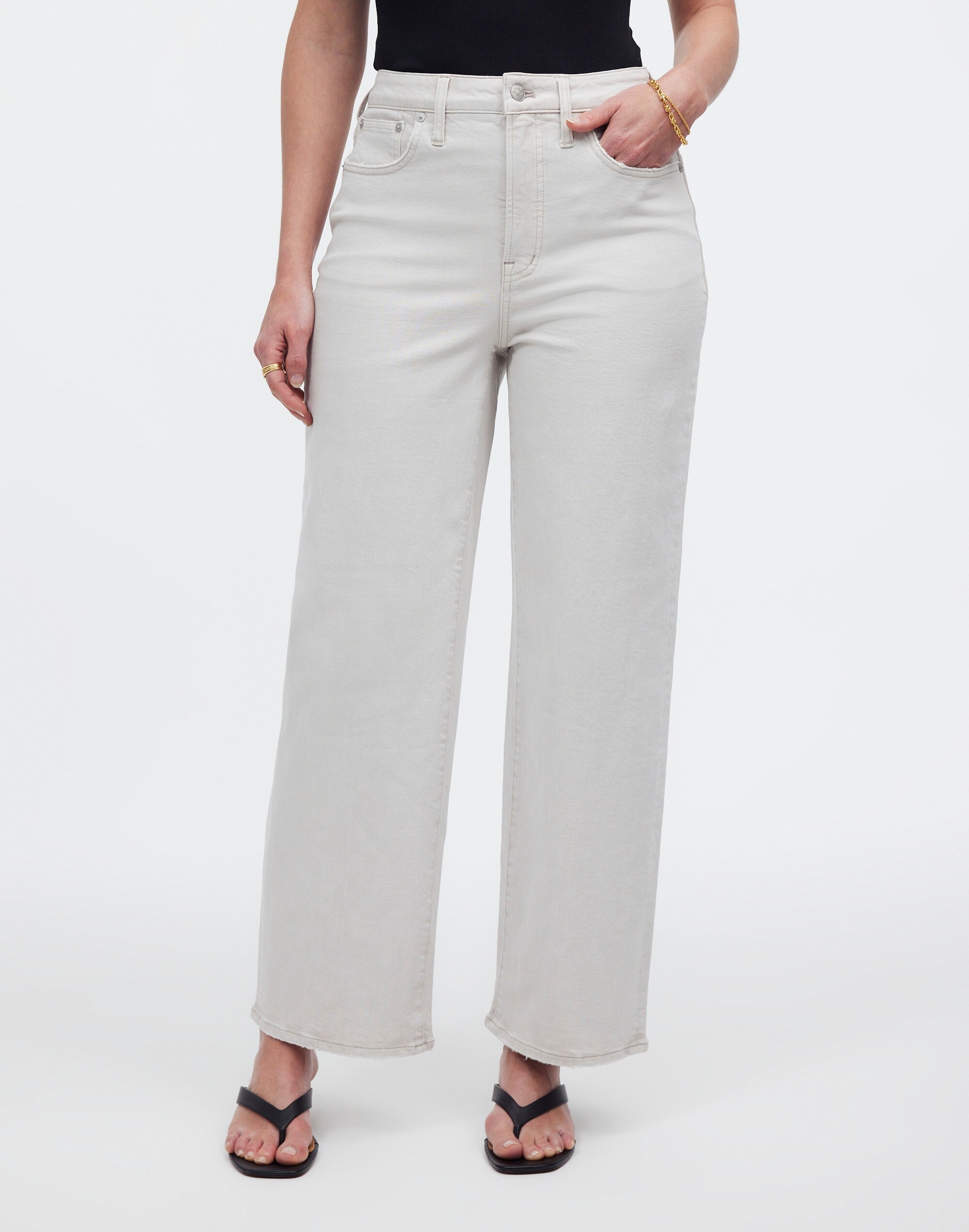 The Curvy Perfect Vintage Wide-Leg Crop Jean