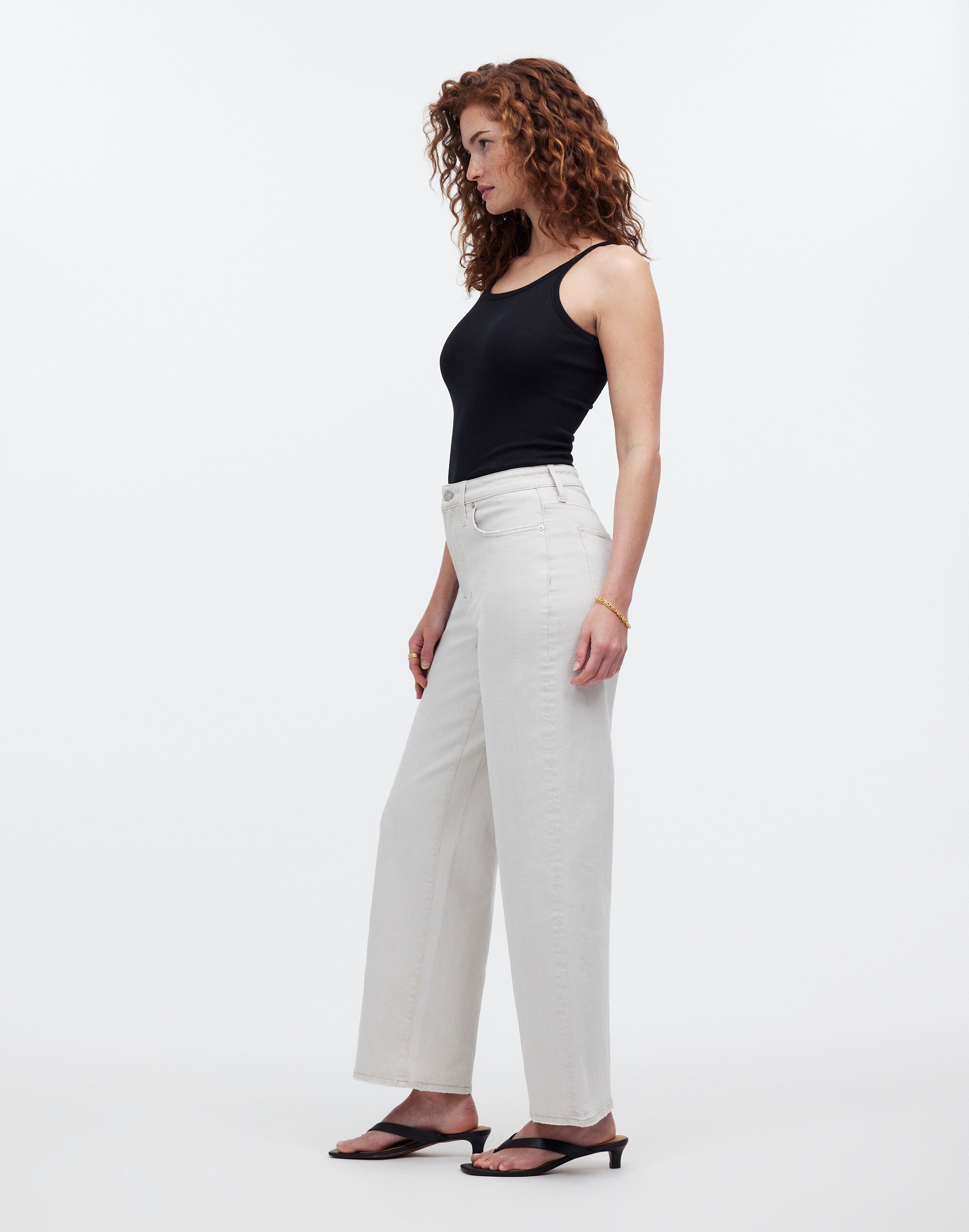 The Curvy Perfect Vintage Wide-Leg Crop Jean